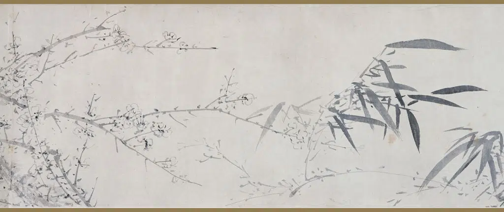 明朝【陈栝（括）】《墨花卷》 第2张