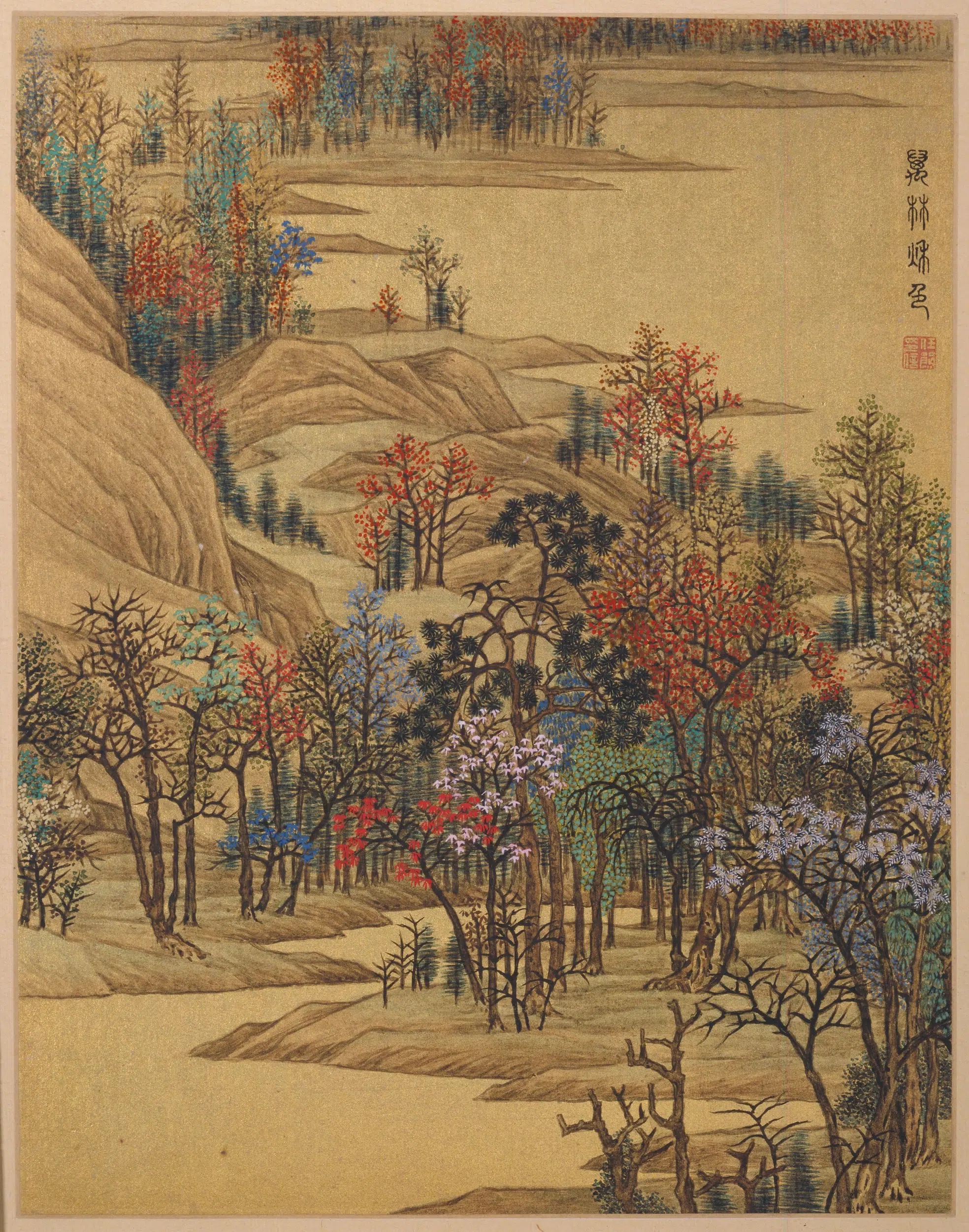 清代【任熊】《十万图册》