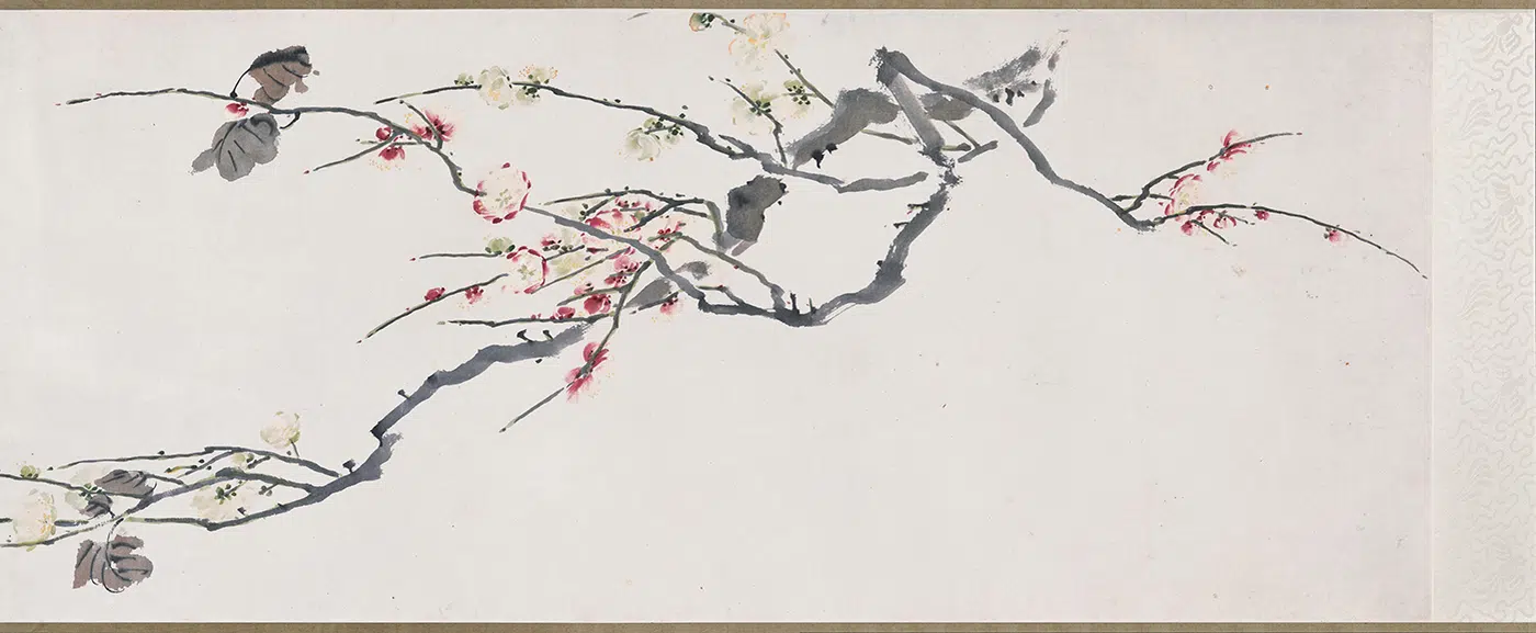 清代【袁江】《花卉图卷》 第5张
