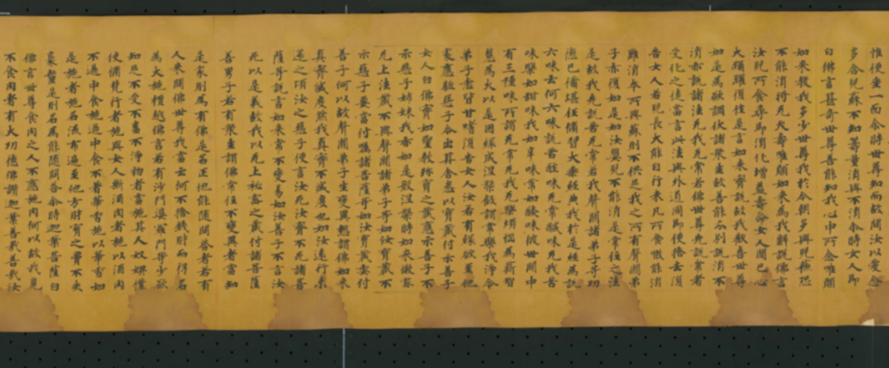 隋唐《无款楷书写大般湼槃如来性品经卷》 第2张