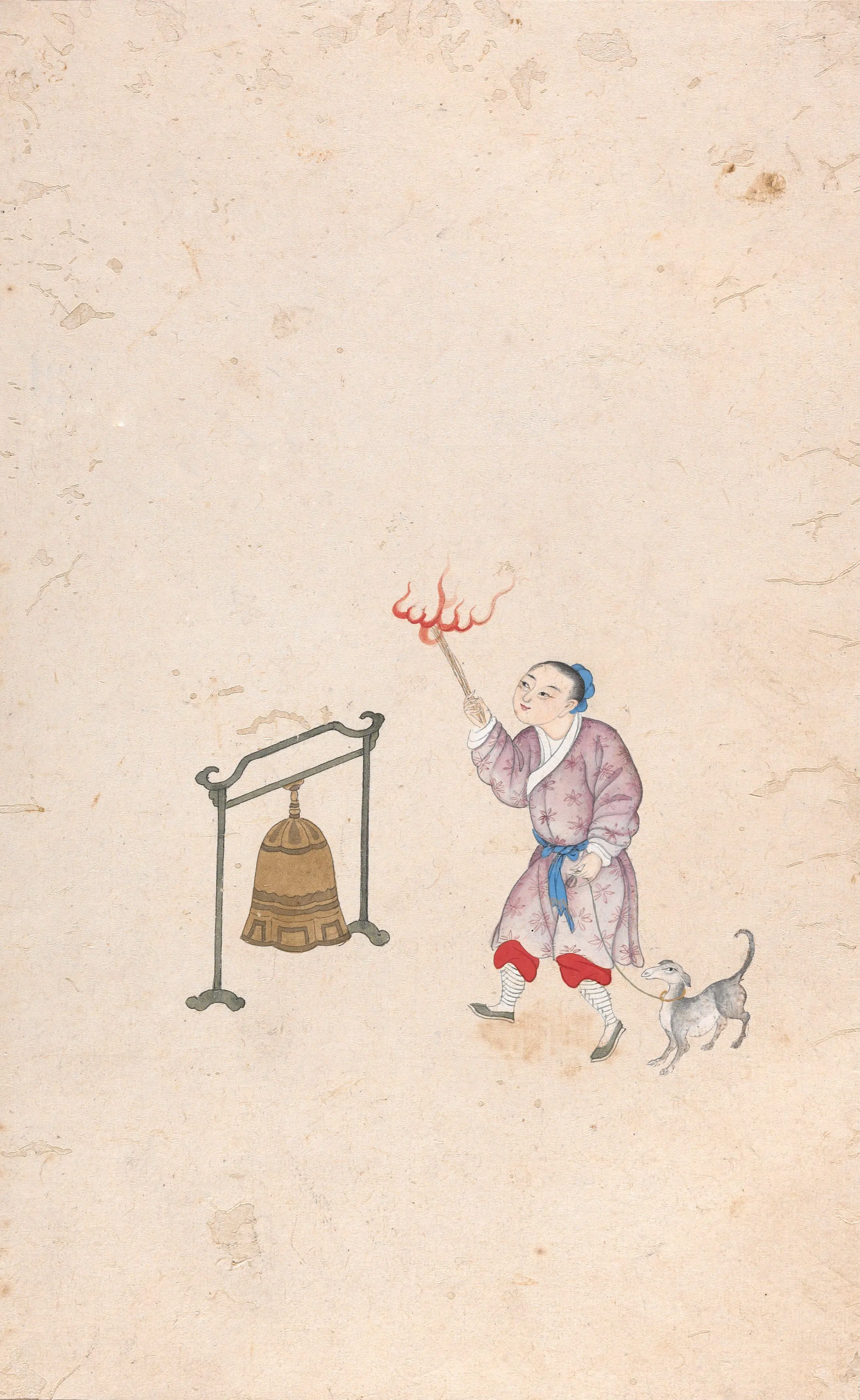 清代【焦秉贞】《历代推背全图》 第45张 清代【焦秉贞】《历代推背全图》 第45张