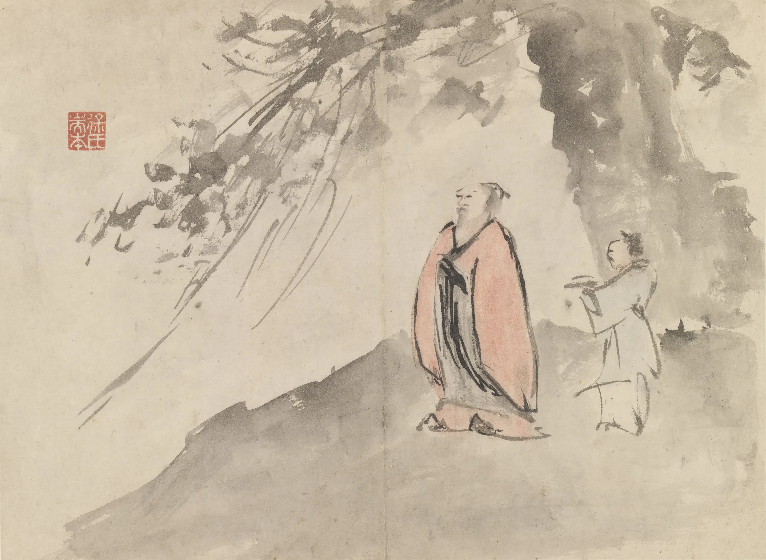 明朝【史忠（徐端本）】《杂画册》 第2张