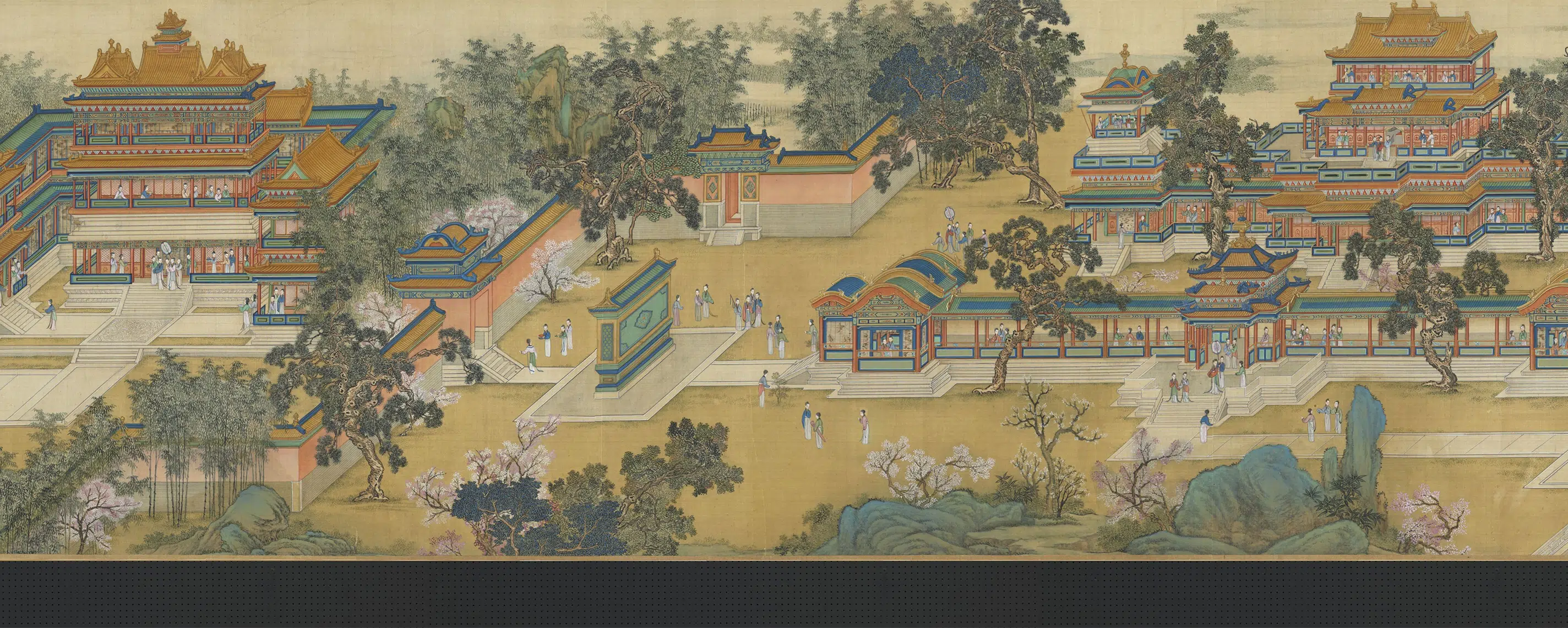 清代【周鲲】《院本汉宫春晓图》 第6张