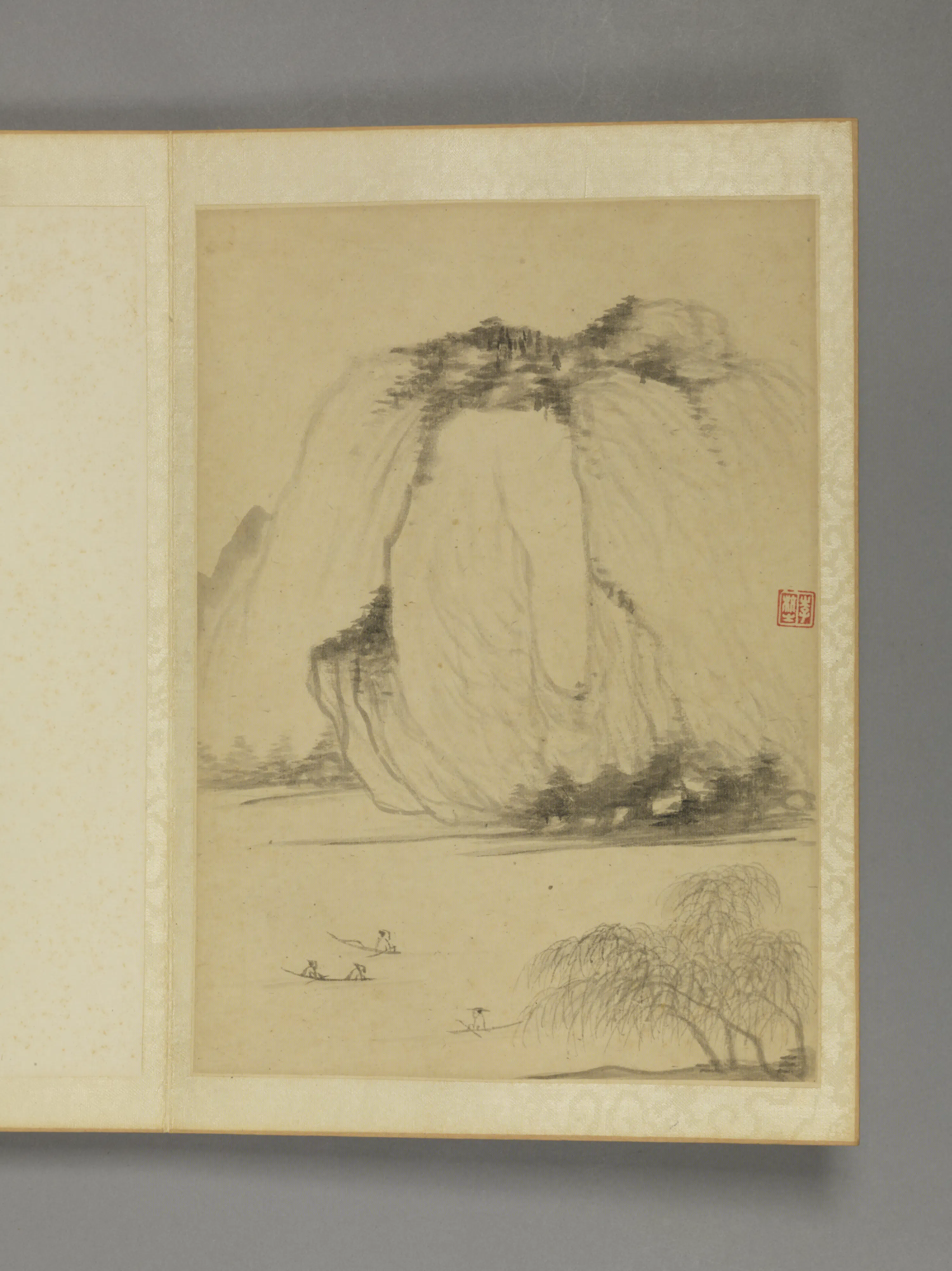 明朝【李杭之】《山水册》 第3张 明朝【李杭之】《山水册》 第3张