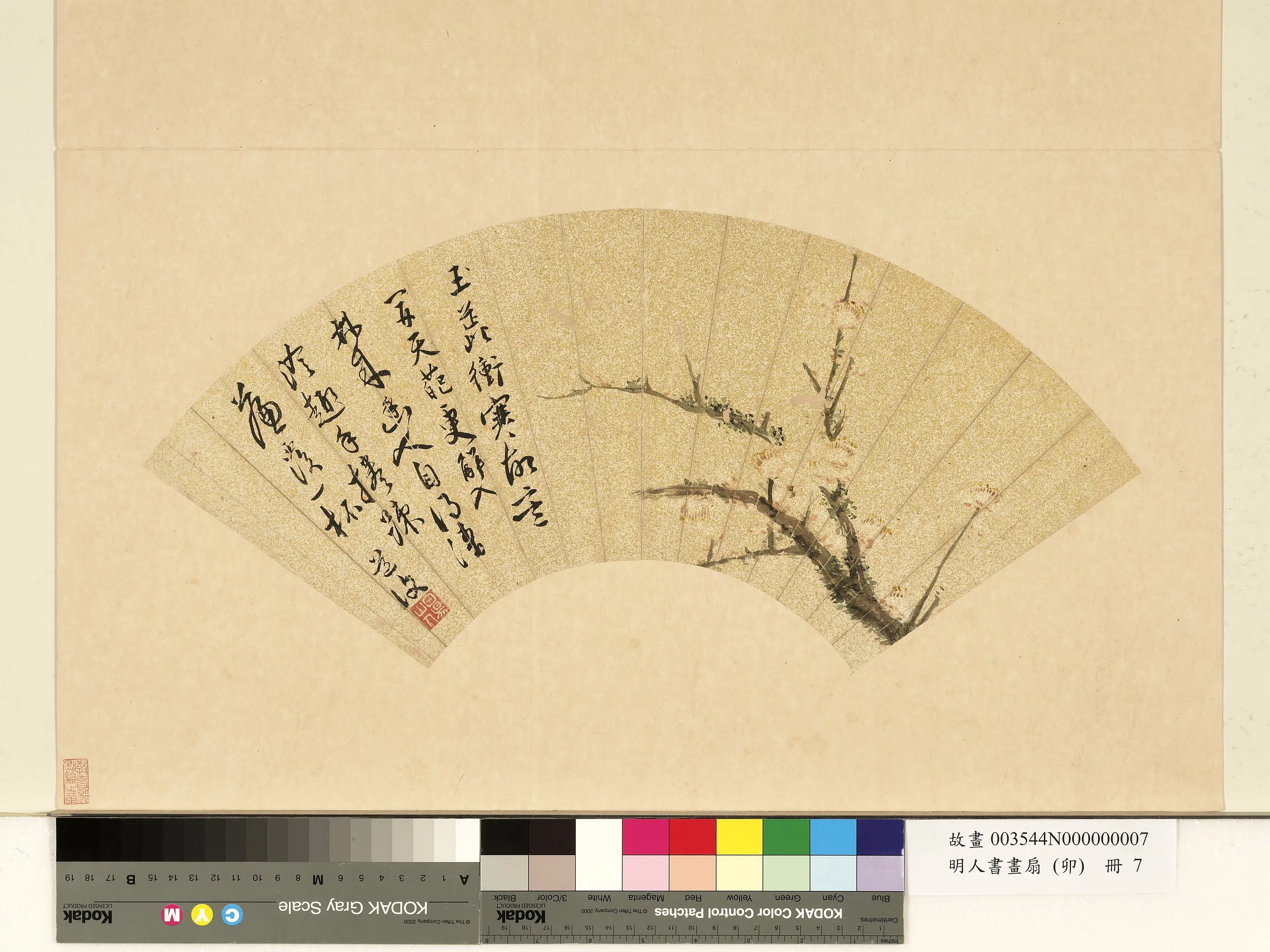 明朝《明人书画扇(卯)册》 第18张 明朝《明人书画扇(卯)册》 第18张