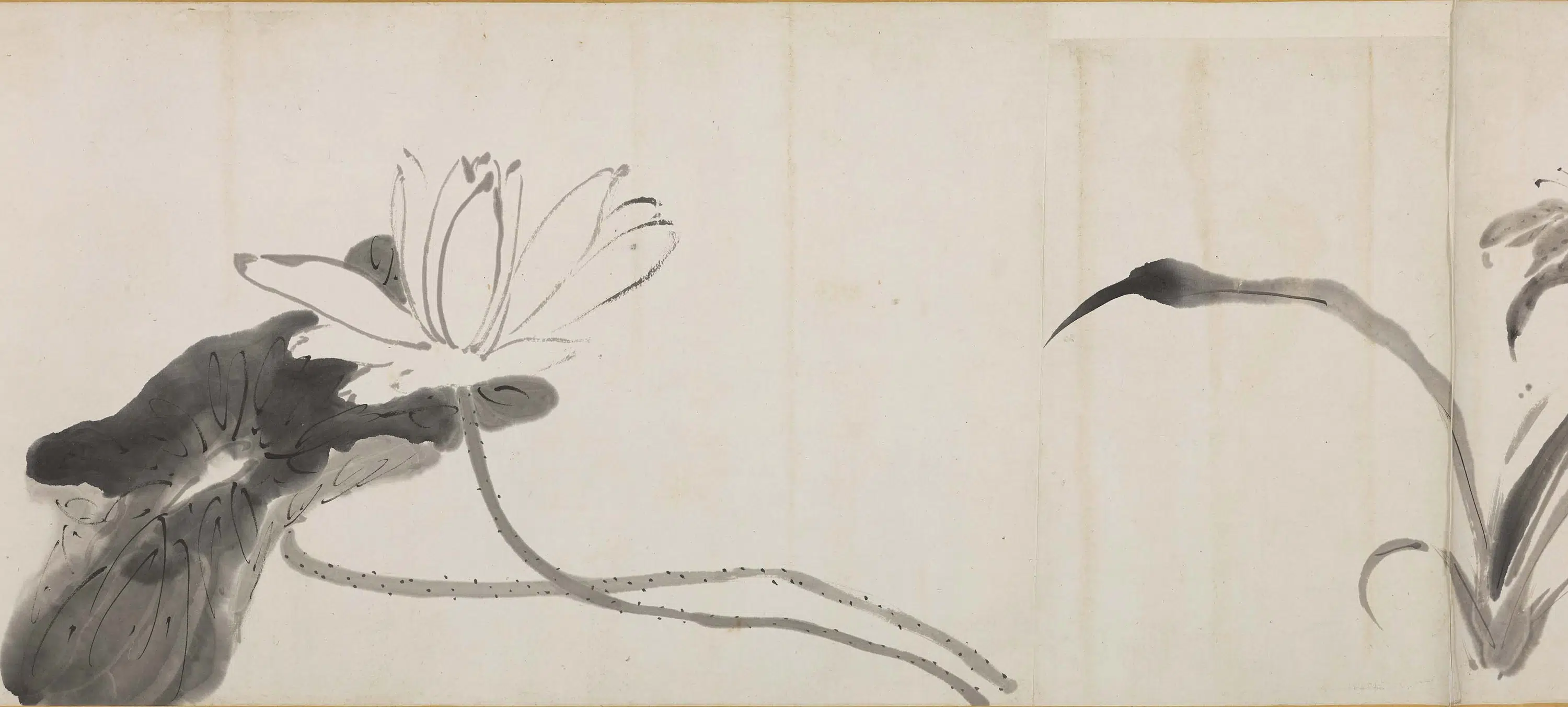 清代【李因】《花卉卷》 第4张