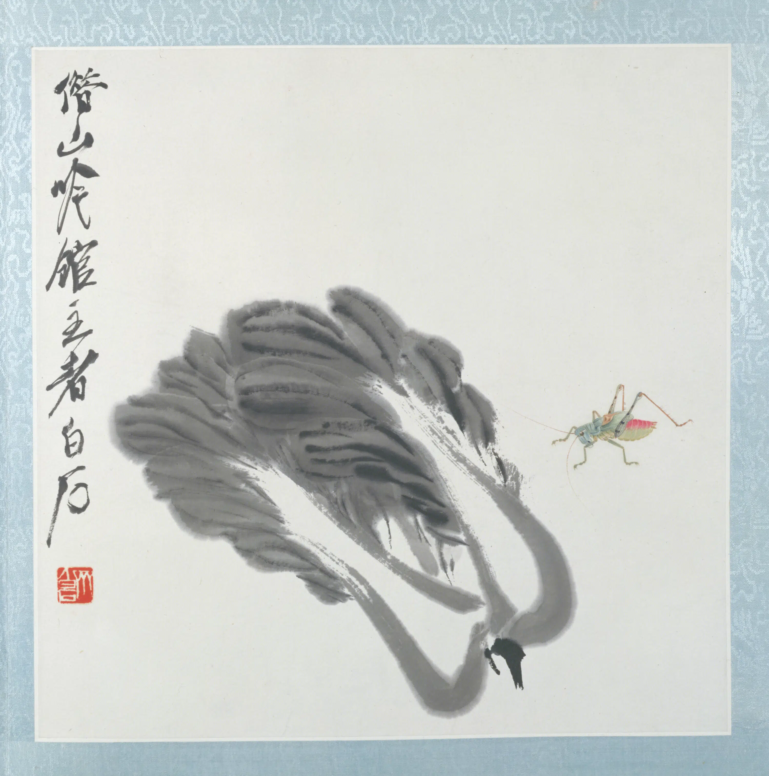 近现代【齐白石】《花卉昆虫图册》 第4张 近现代【齐白石】《花卉昆虫图册》 第4张