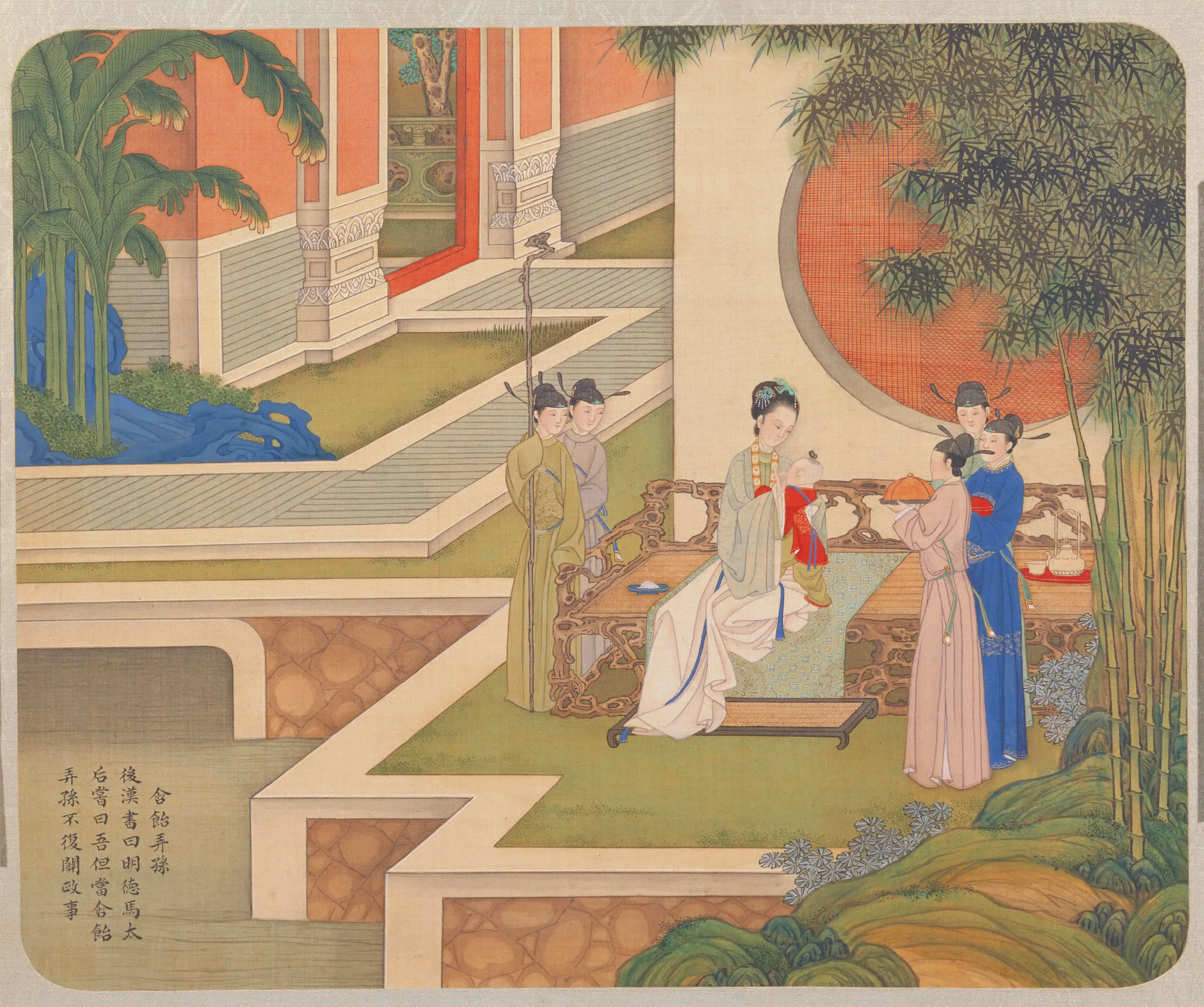 清代【焦秉贞】《历朝贤后故事图册》 第8张 清代【焦秉贞】《历朝贤后故事图册》 第8张