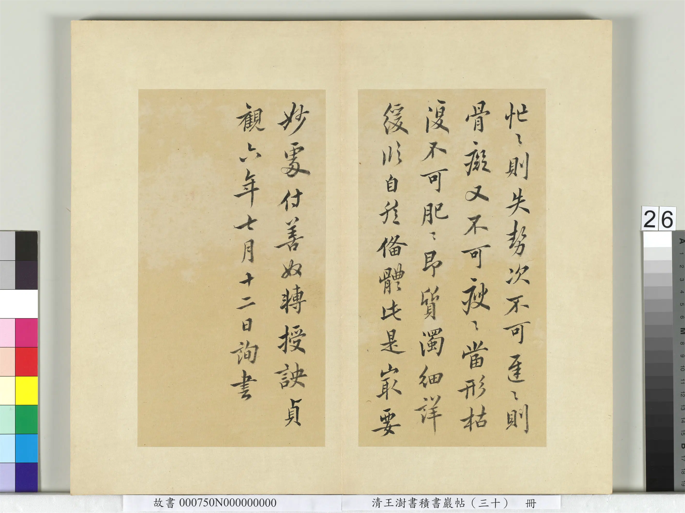 清代【王澍】《书积书岩帖(三十)册》 第20张 清代【王澍】《书积书岩帖(三十)册》 第20张