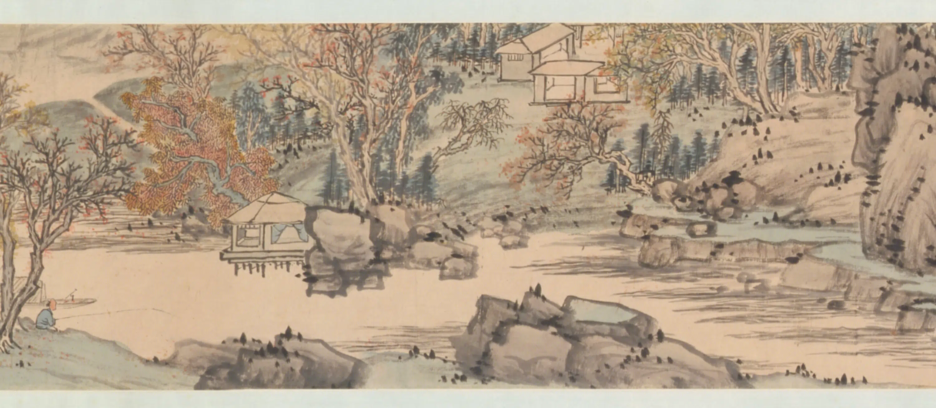 清代【程正揆】《临沈周山水卷》 第4张 清代【程正揆】《临沈周山水卷》 第4张