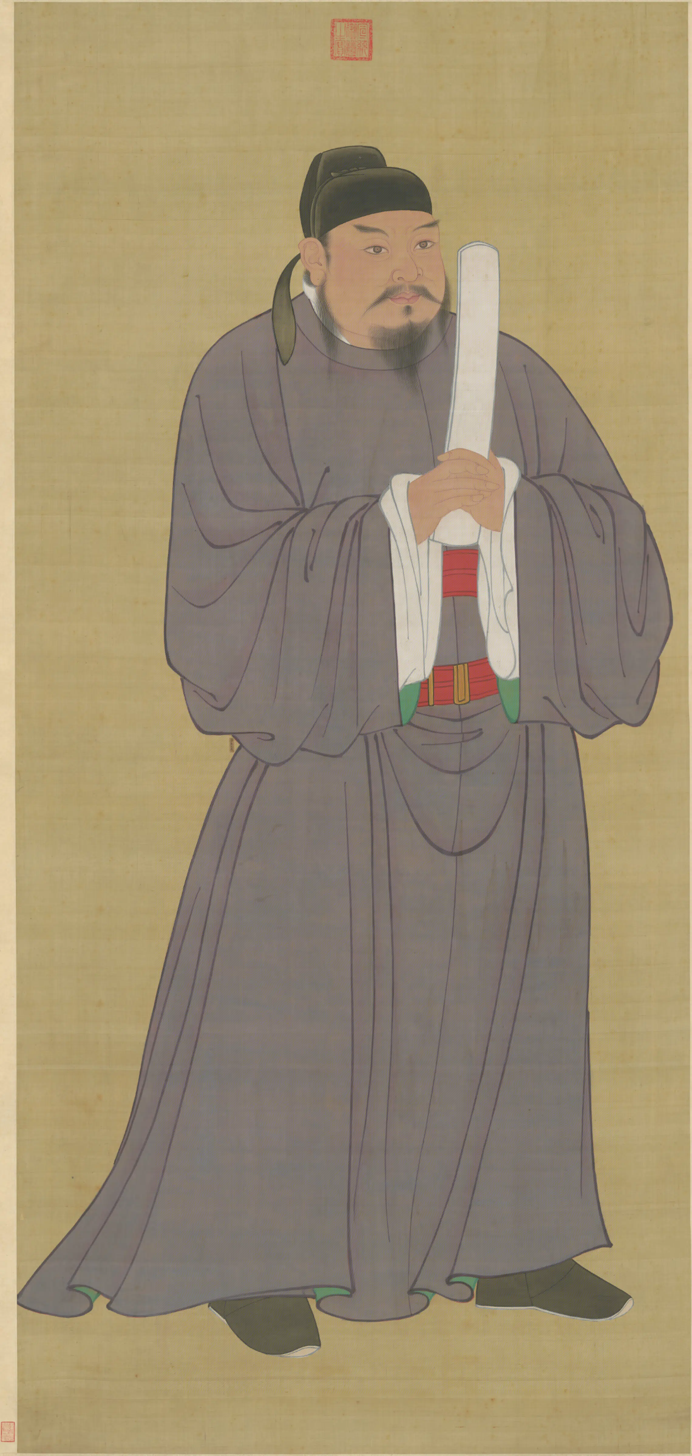 明朝【明人】《画郭子仪像轴》 第1张 明朝【明人】《画郭子仪像轴》 第1张