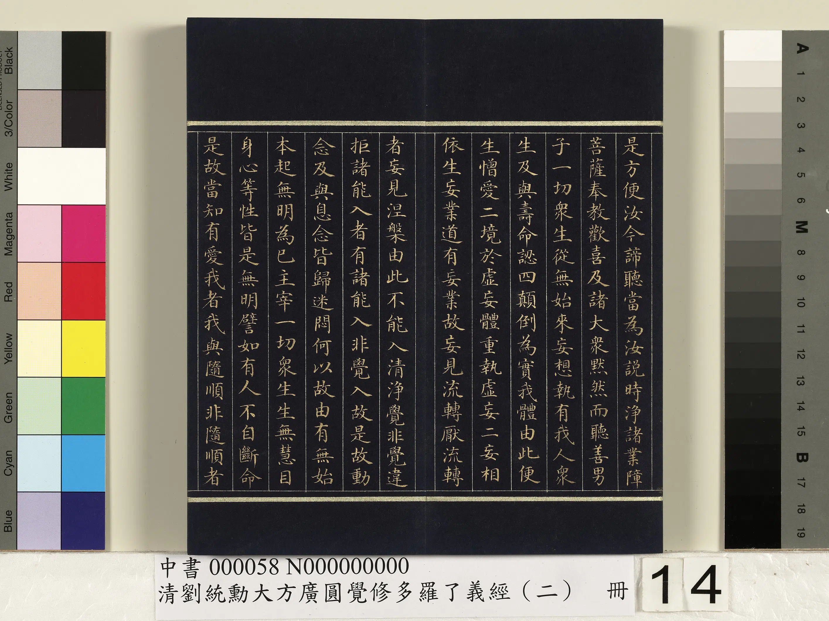 清代【刘统勋】《大方广圆觉修多罗了义经（二）册》 第6张