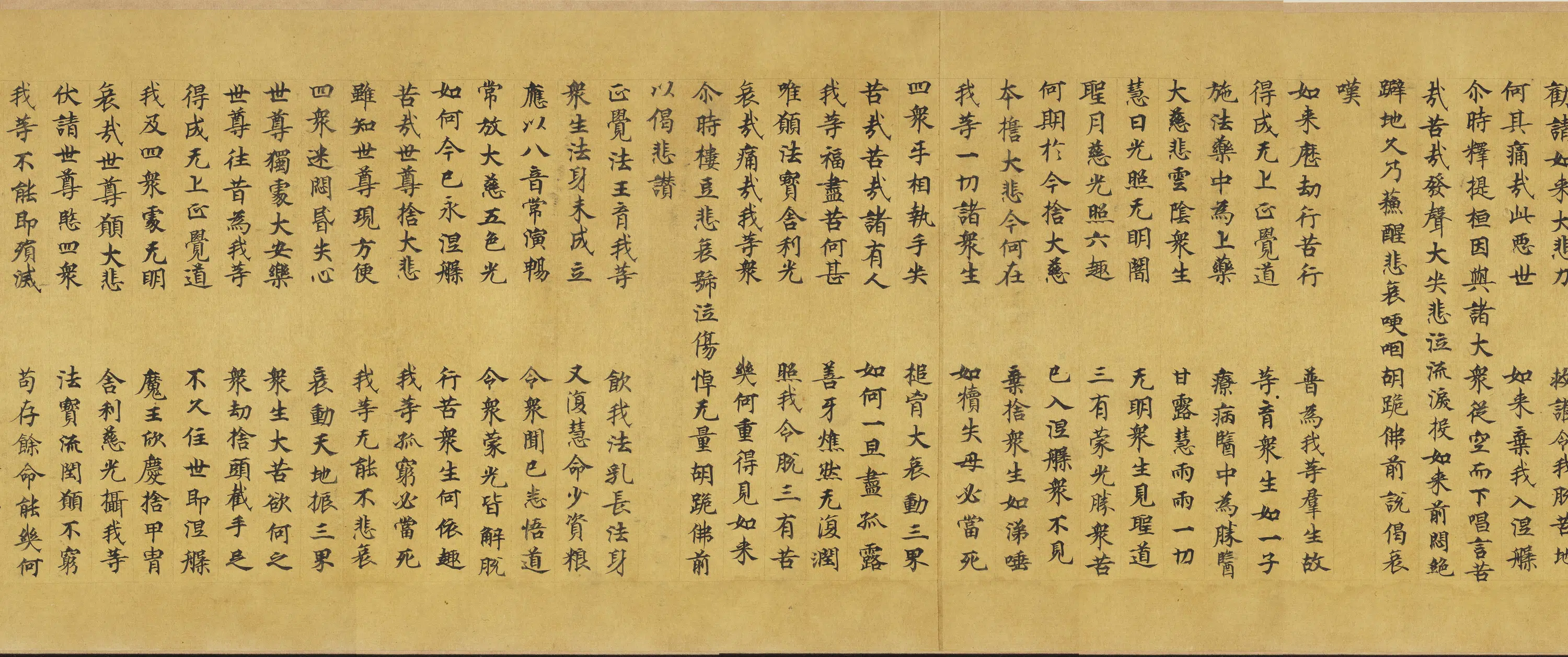 唐朝《唐人写大般涅盘经卷卌一卷》 第9张