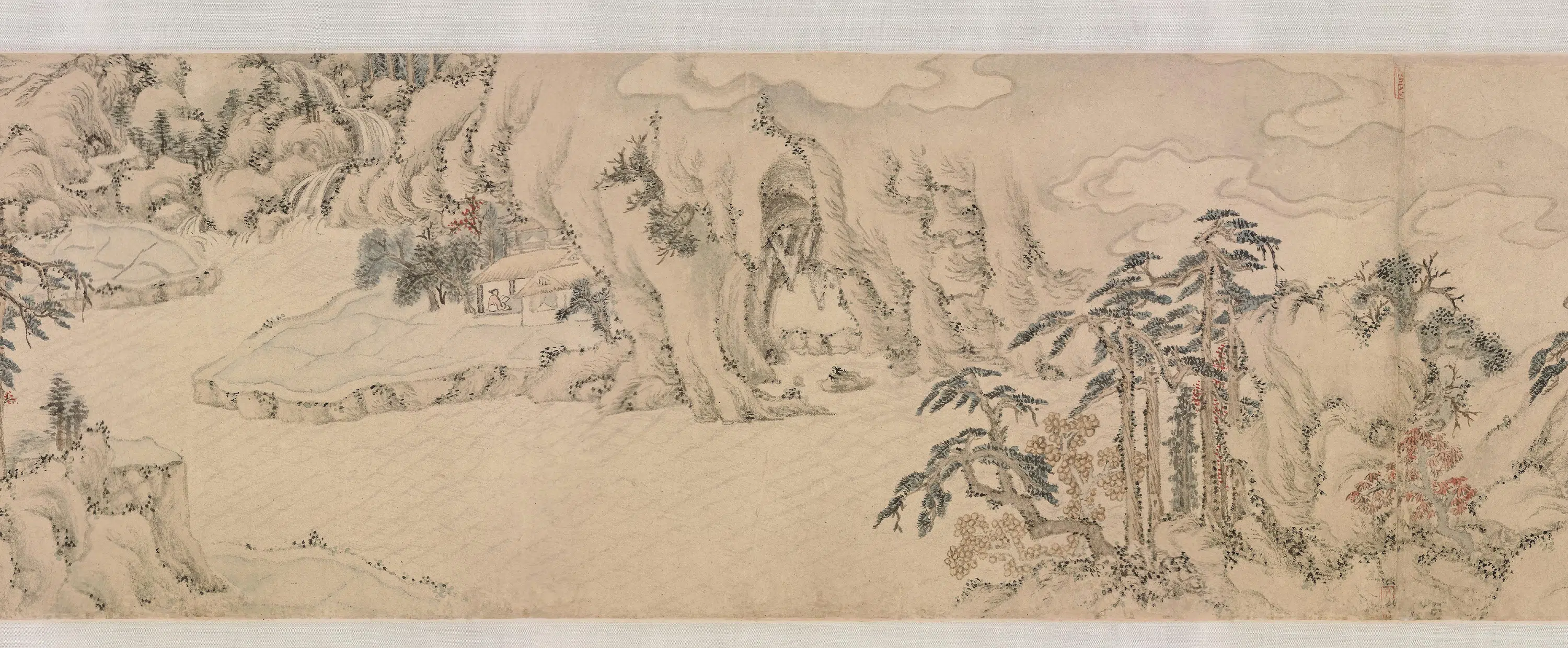 明朝【文嘉】《山水图卷》 第5张