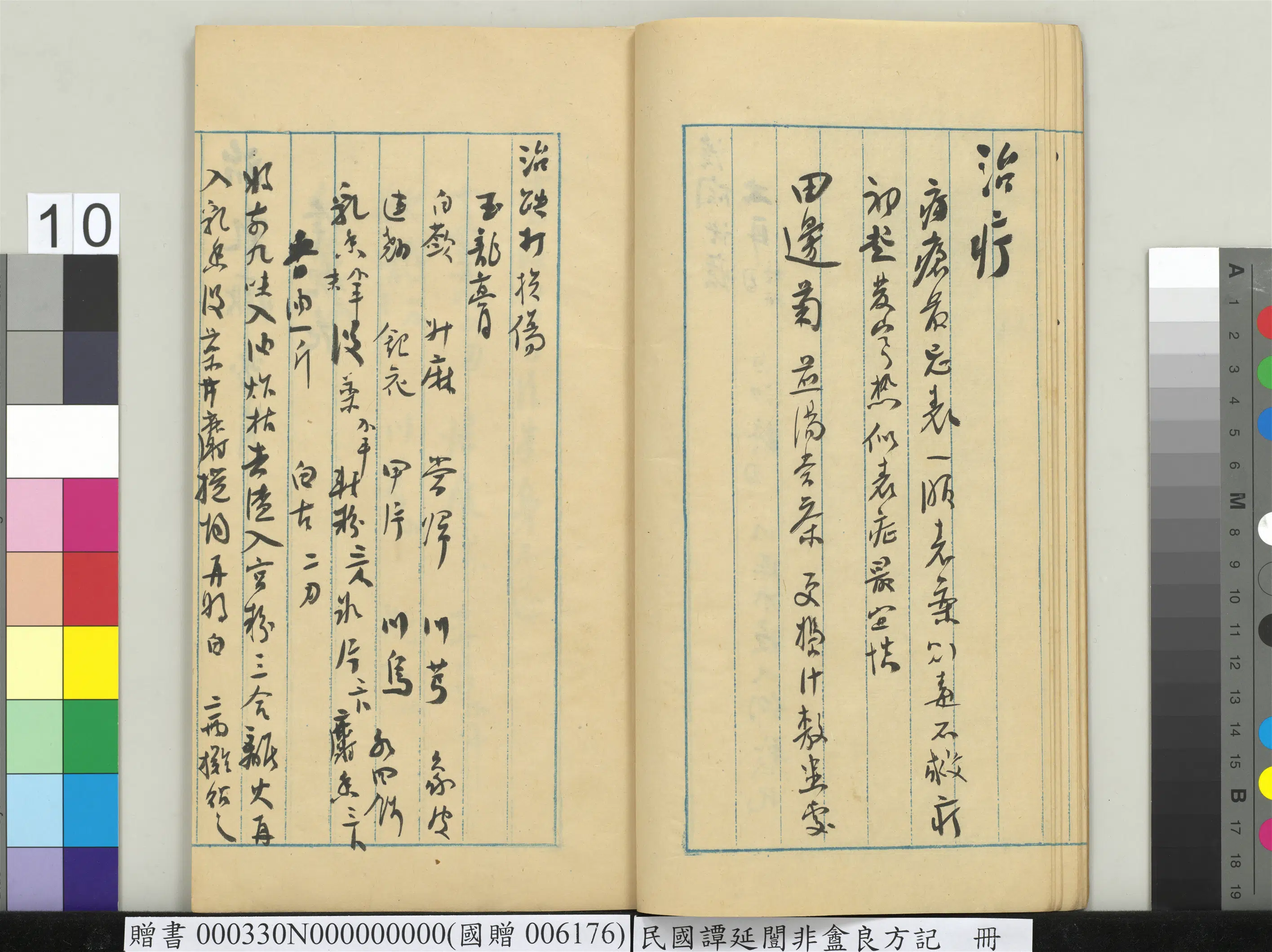 近现代【谭延闿】《非盦良方记册》 第3张