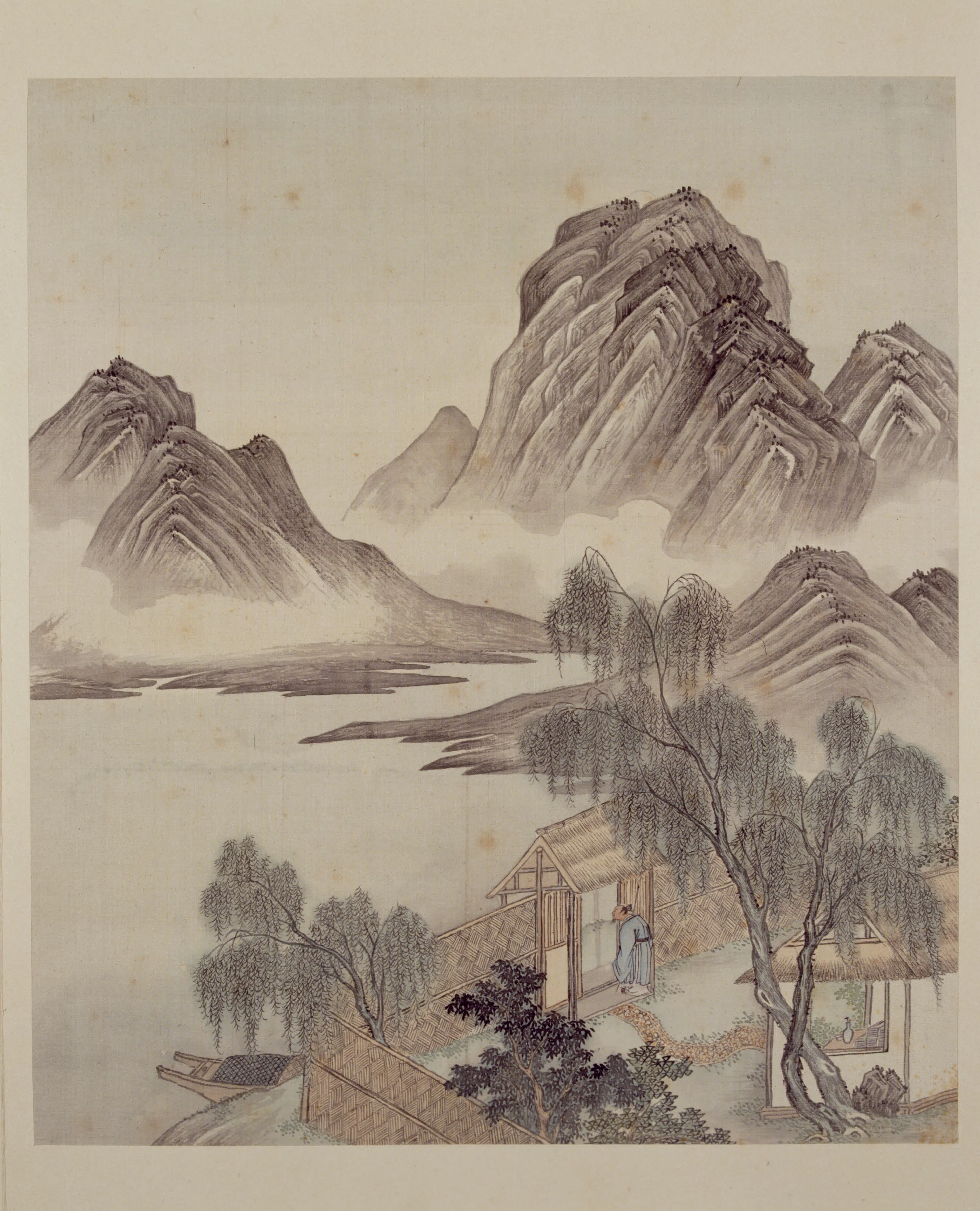 清代【张雨森】《山静日长图册（11开）》 第8张