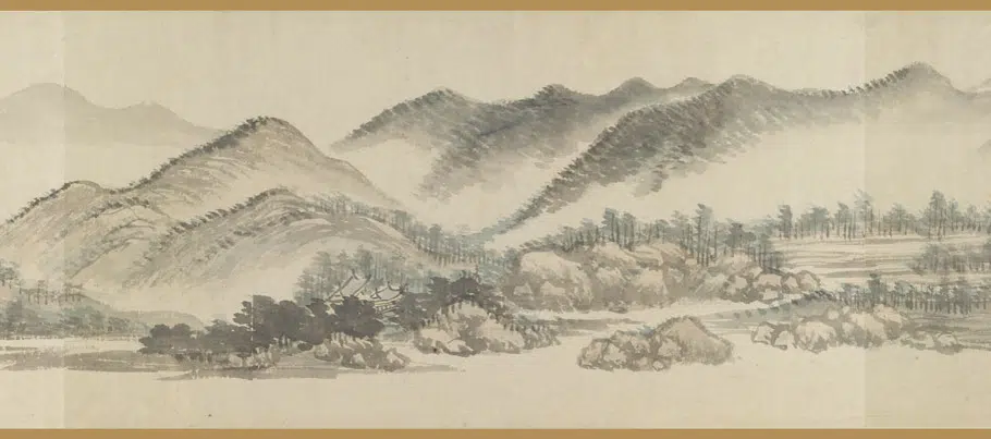 清代【王翚】《仿黄公望富春山居图卷》 第2张 清代【王翚】《仿黄公望富春山居图卷》 第2张