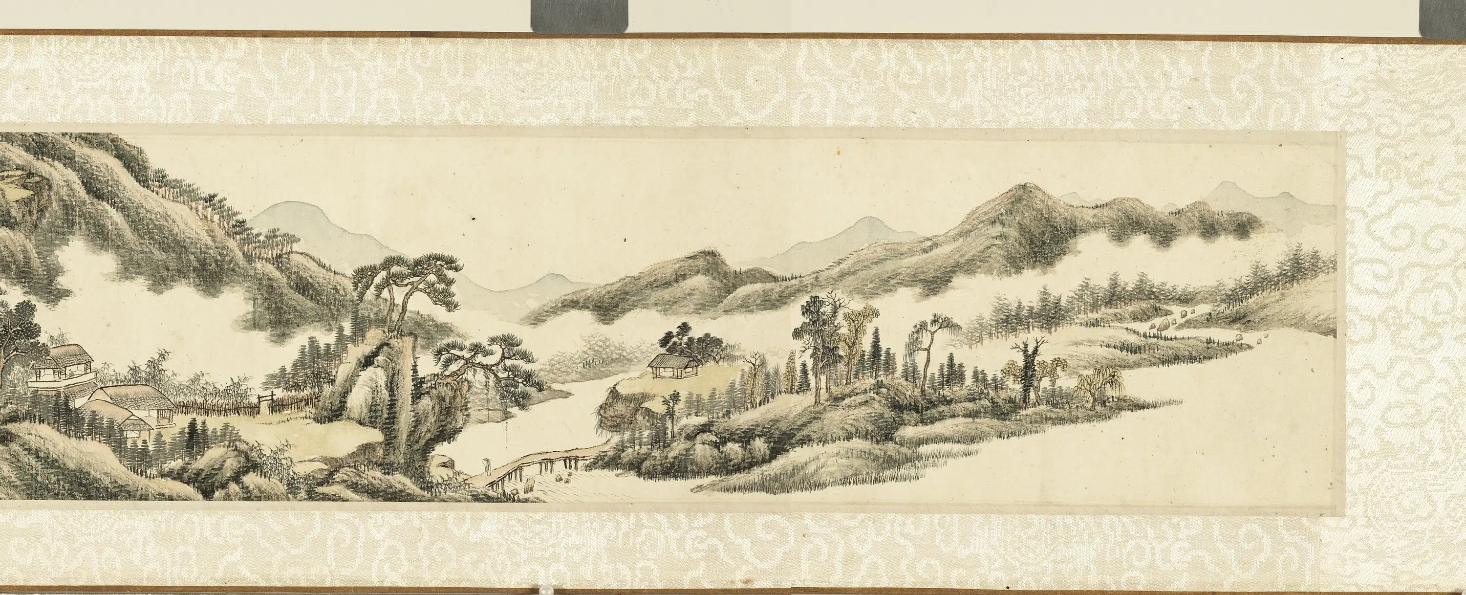 清代【黄均】《湖村夏图卷》 第3张