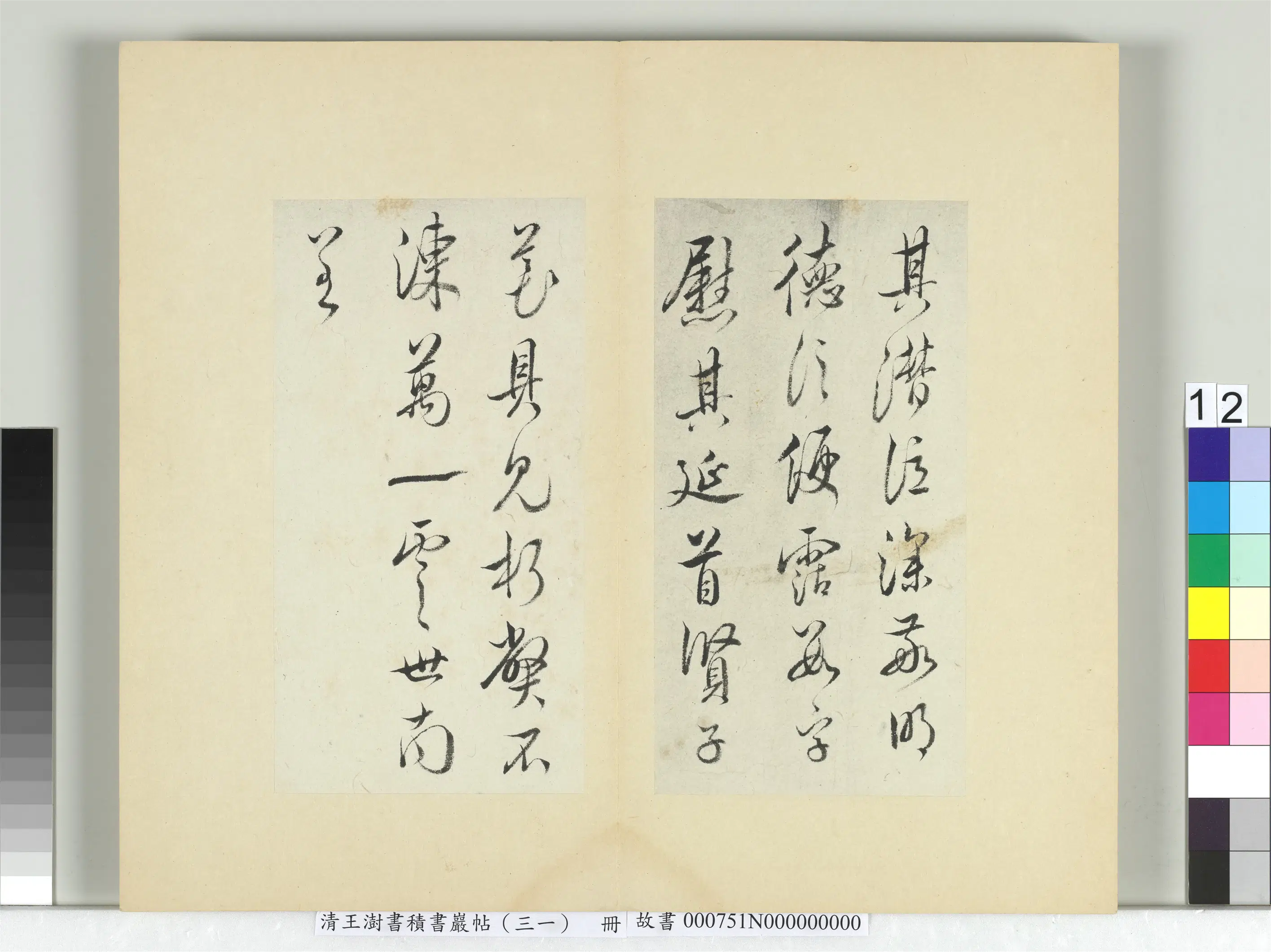 清代【王澍】《书积书岩帖（三十一）册》 第10张