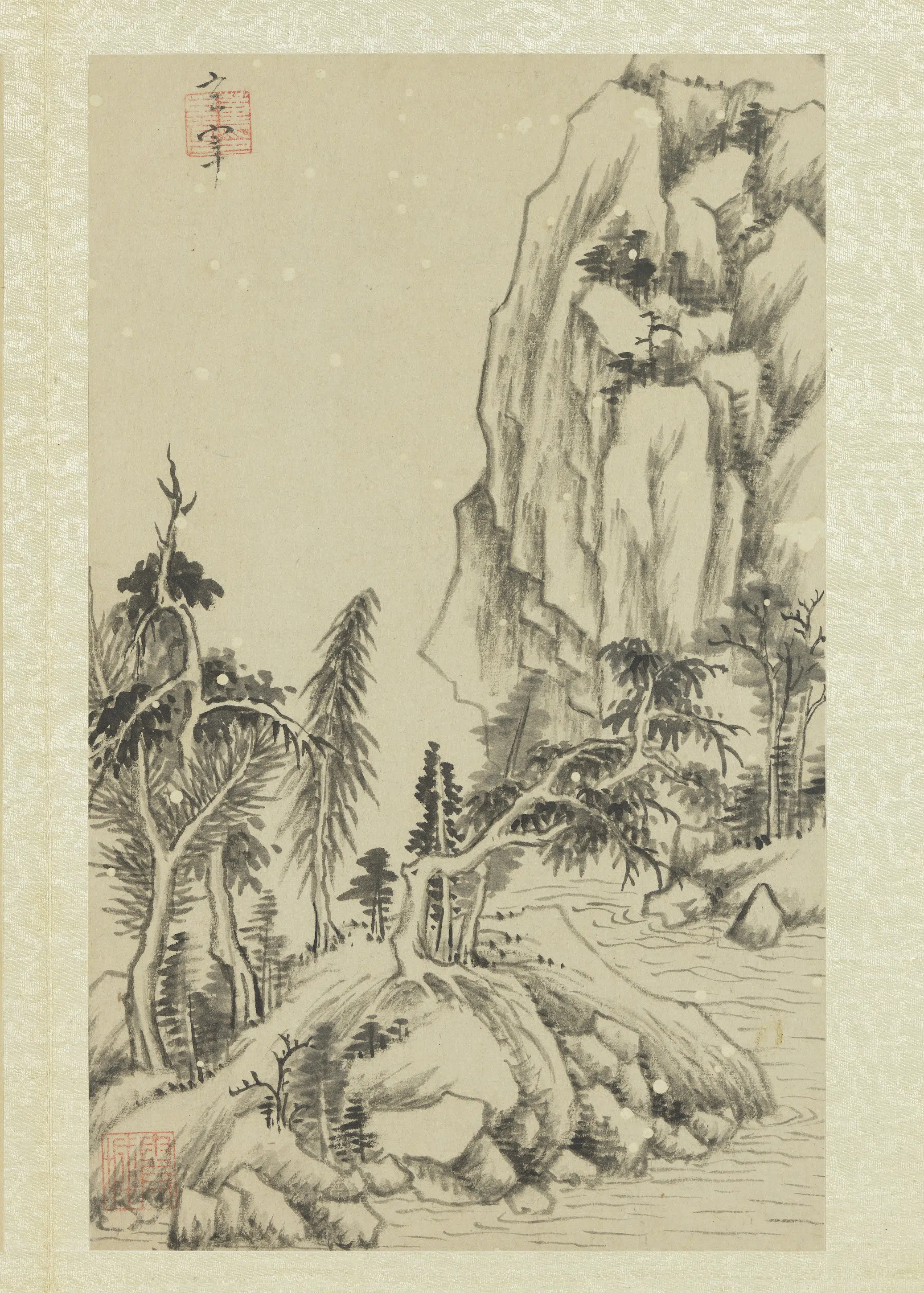明代【董其昌】《画舟行十景册》 第4张