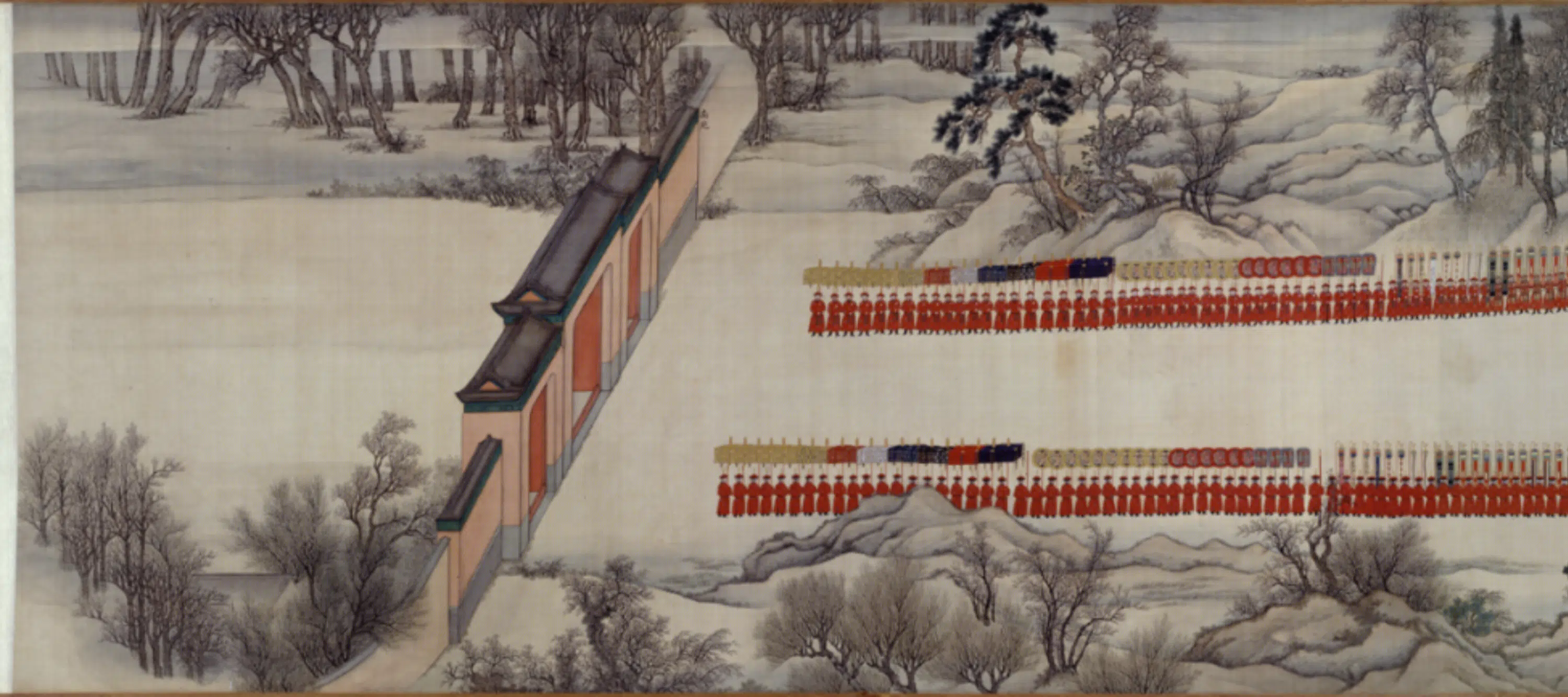 清代【爱新觉罗玄烨-康熙】《清人画南巡图第一卷》