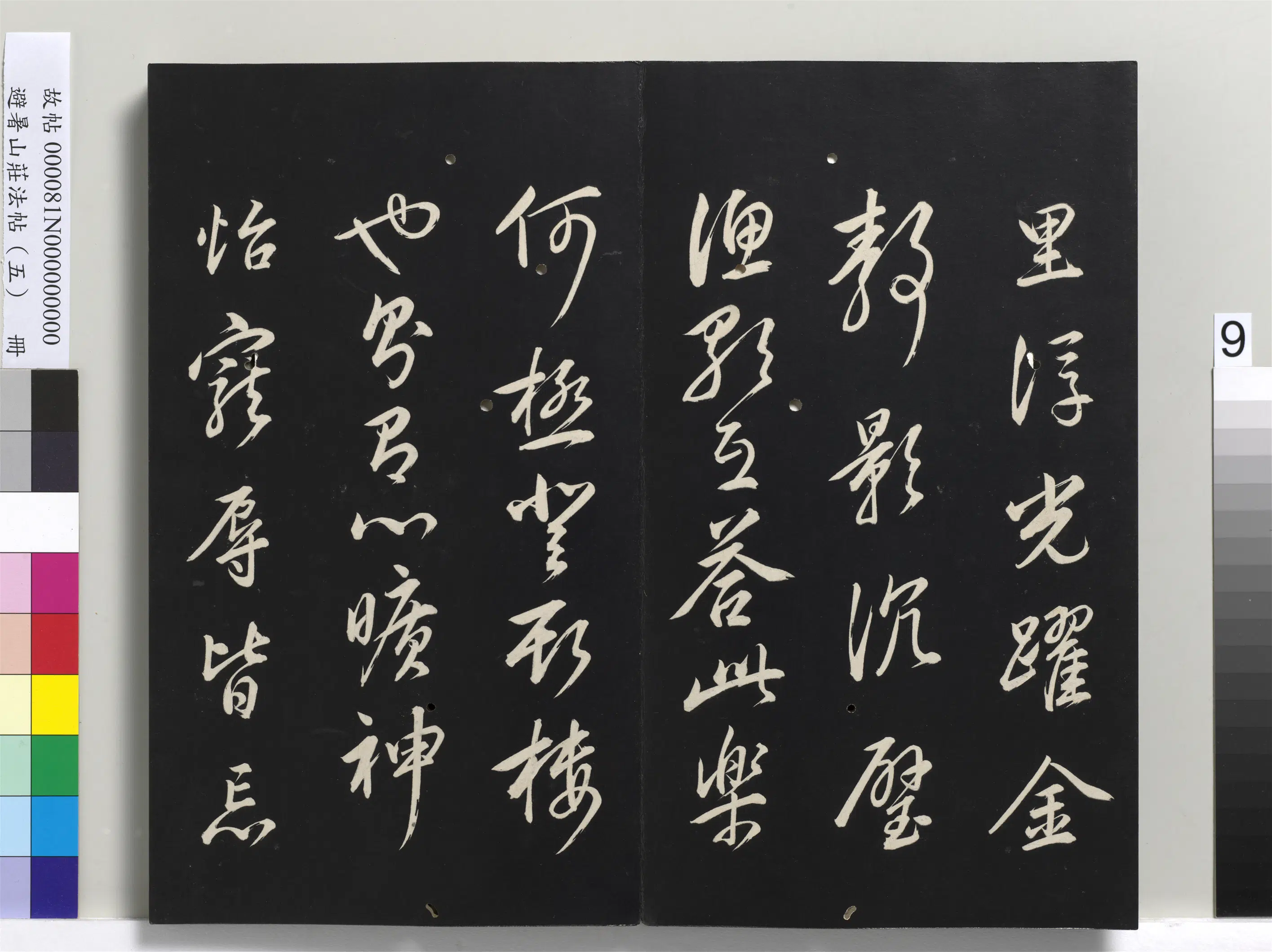 清代【爱新觉罗玄烨-康熙】《避暑山庄法帖（五）册-圣祖岳阳楼记》 第13张