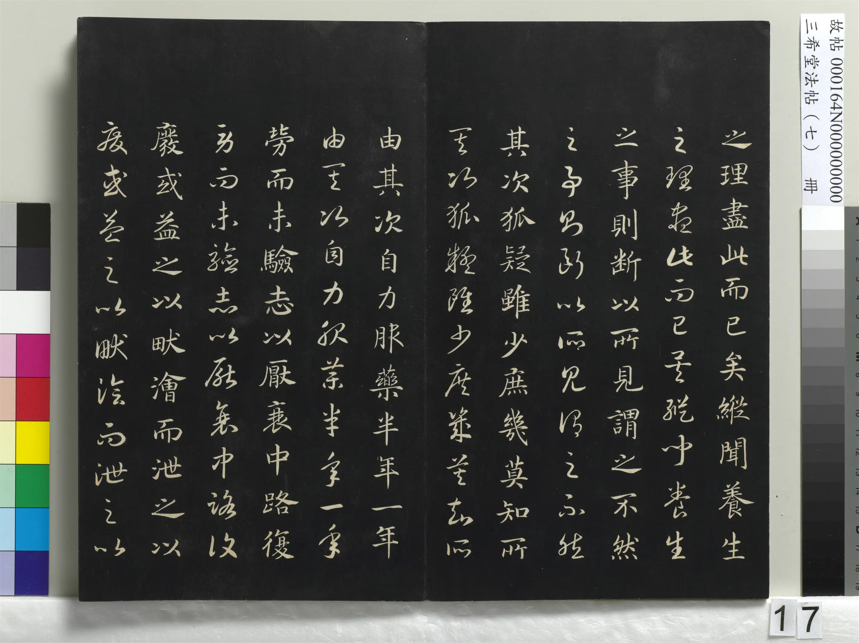 清代【爱新觉罗弘历-乾隆-清高宗】《三希堂法帖（七）册-1》 第9张