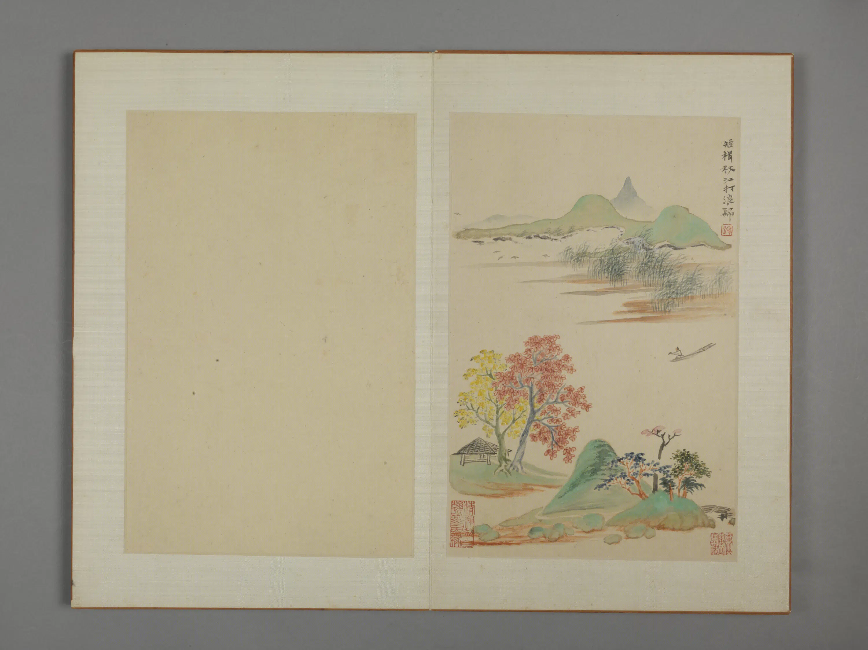 清代【华喦】《杂画册(12开)》 第10张 清代【华喦】《杂画册(12开)》 第10张