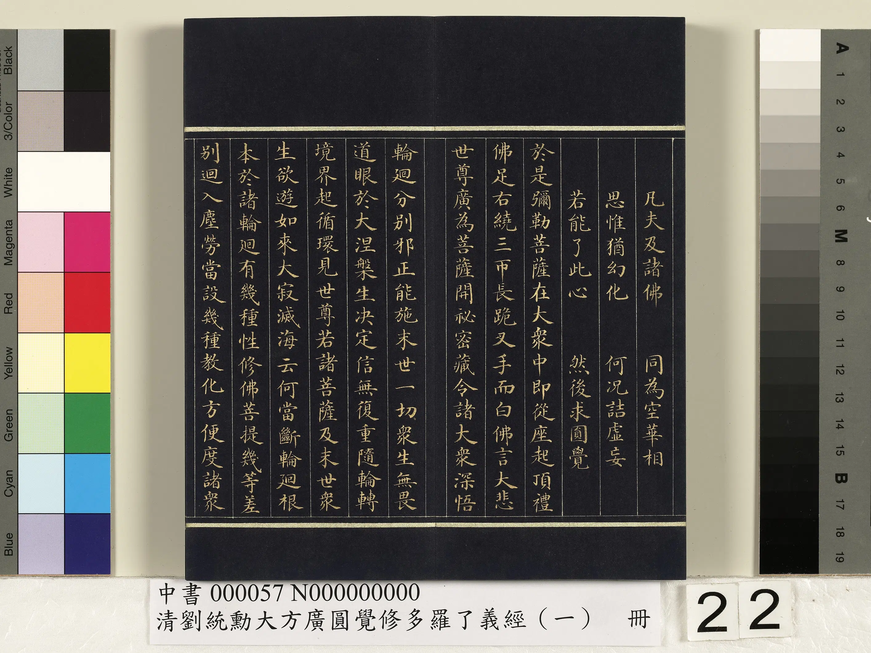 清代【刘统勋】《大方广圆觉修多罗了义经（一）册》 第15张
