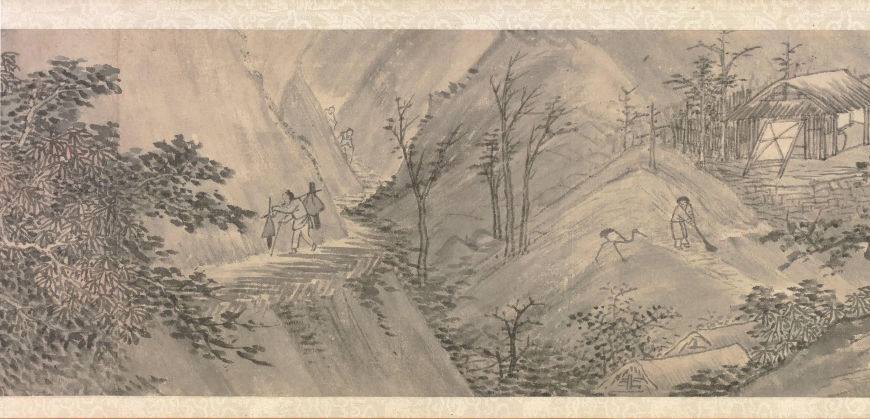 明朝【朱宗儒】《江南胜概图卷》