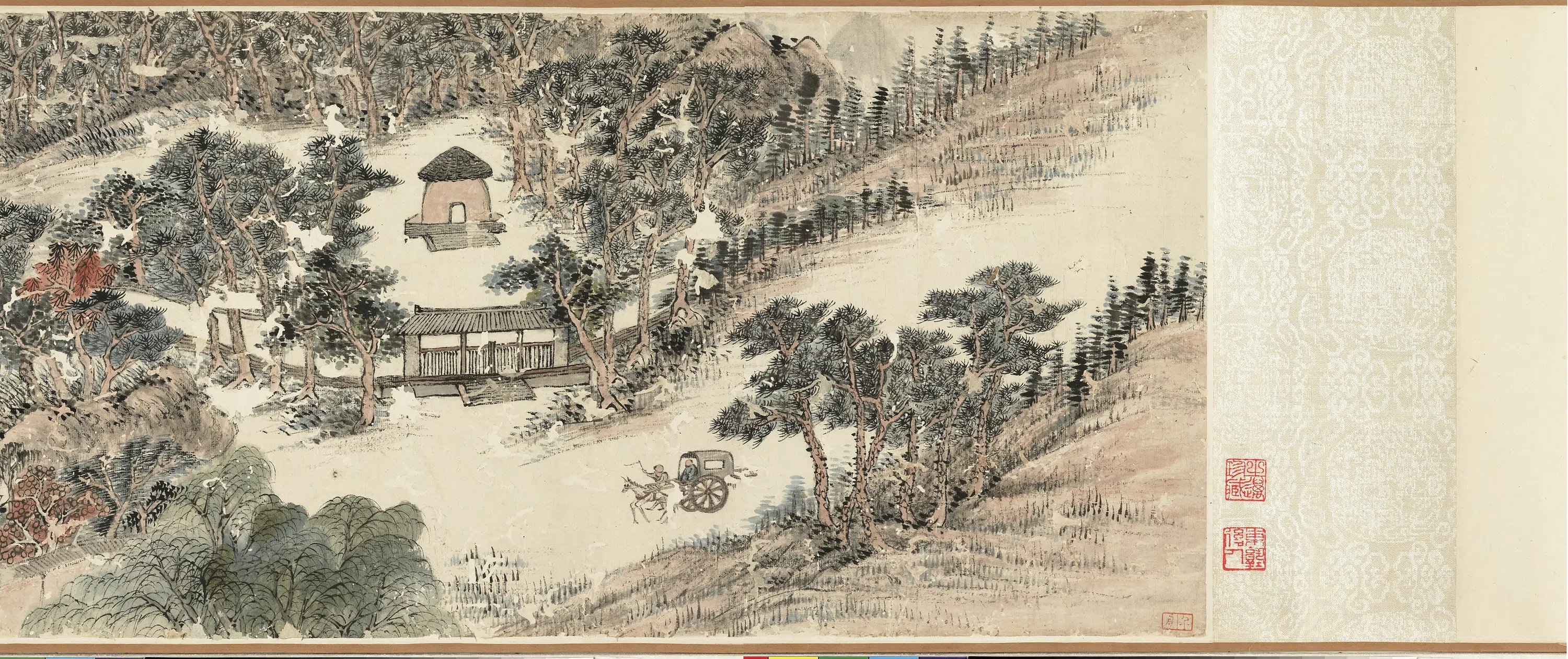 清代【朱启仁】《画墓田耕读图卷陈澧跋》 第7张