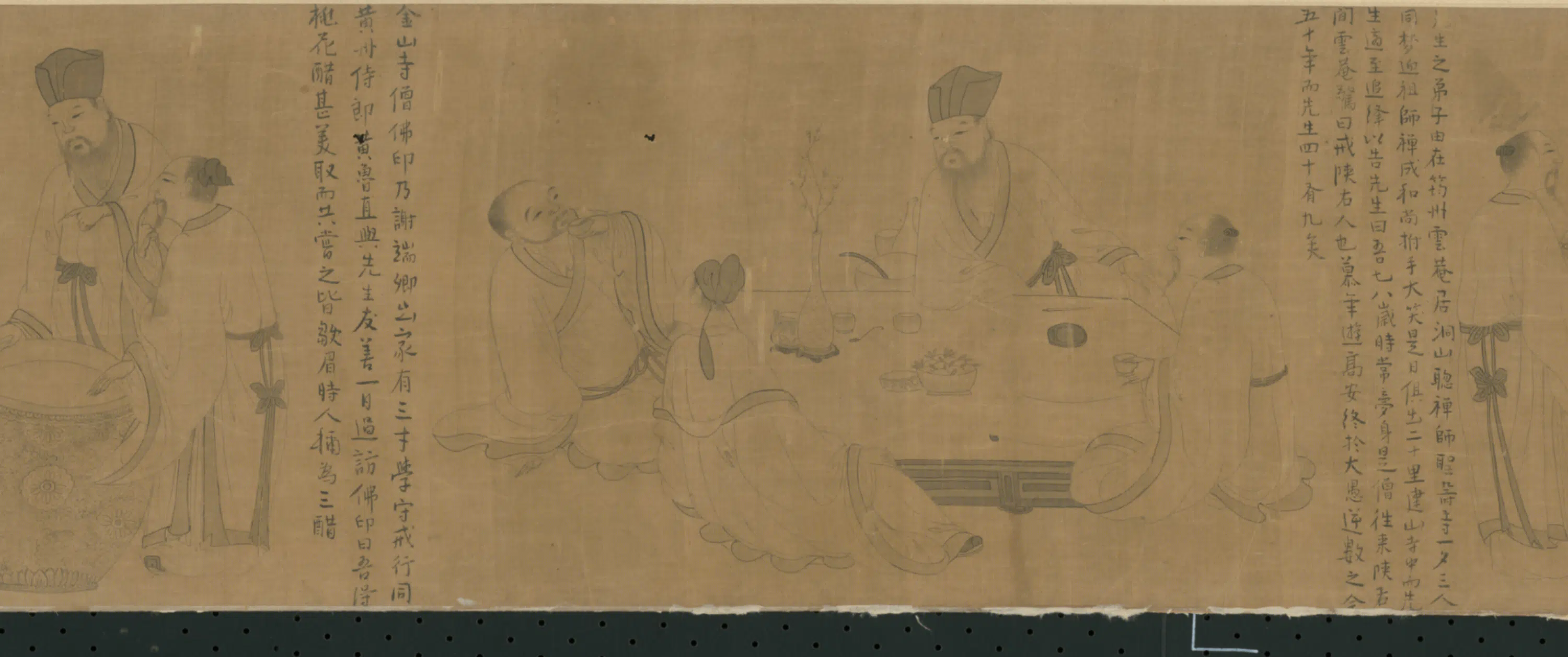 明朝【明人】《画东坡事迹图卷》 第3张