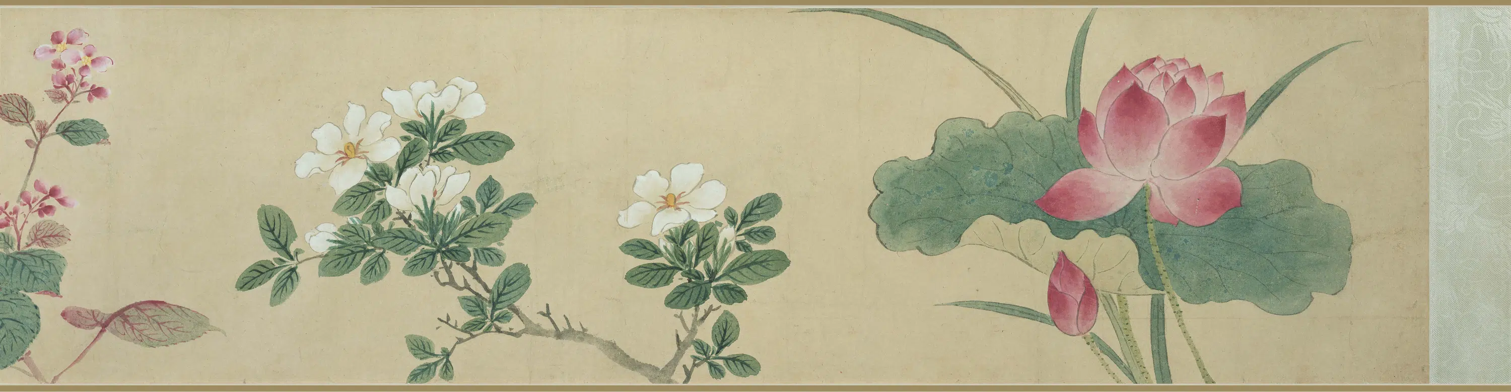 明朝【孙克弘】《花卉卷》