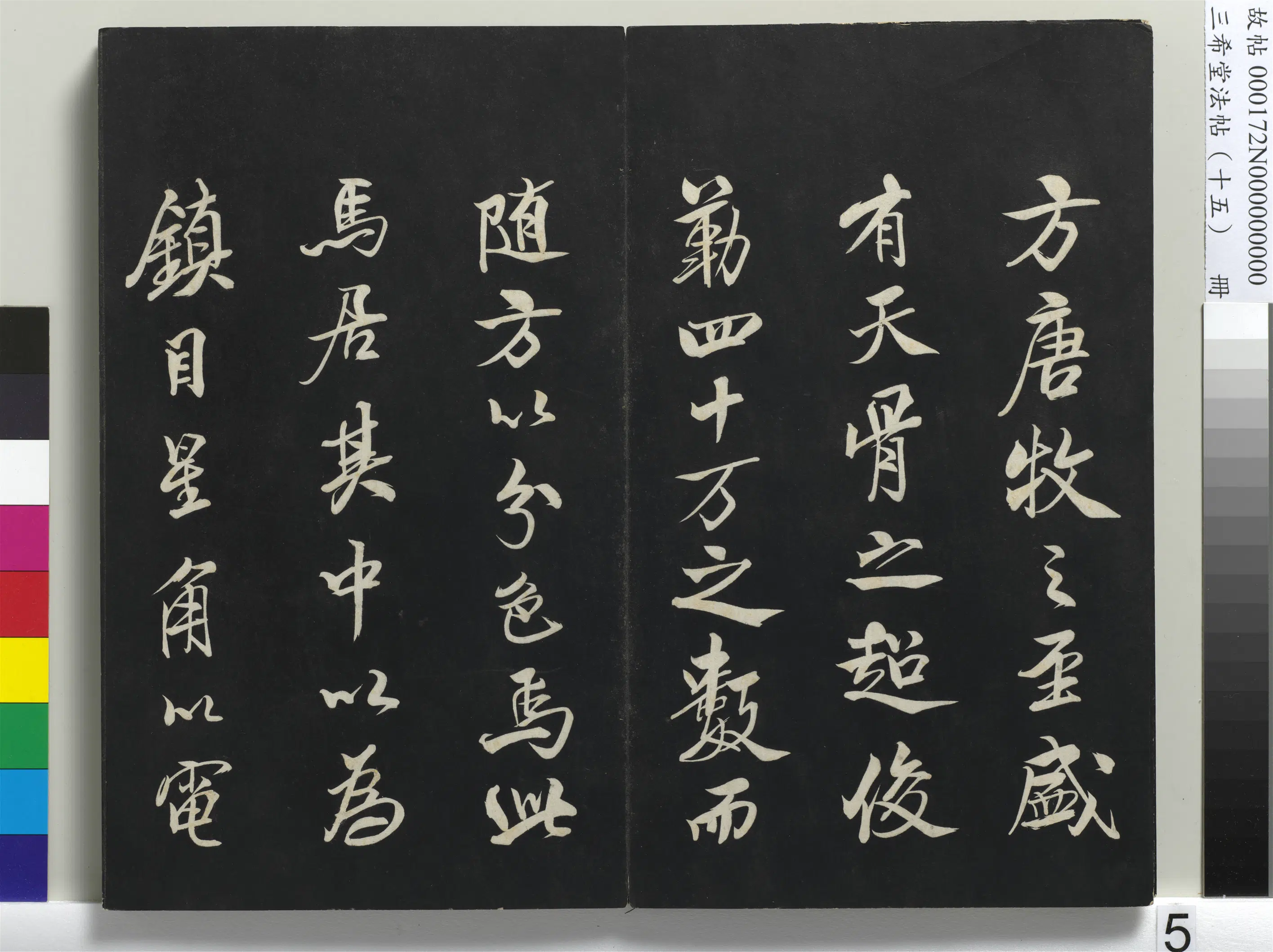 北宋【米芾】《三希堂法帖（十五）册-宋米芾书天马赋-1》 第3张