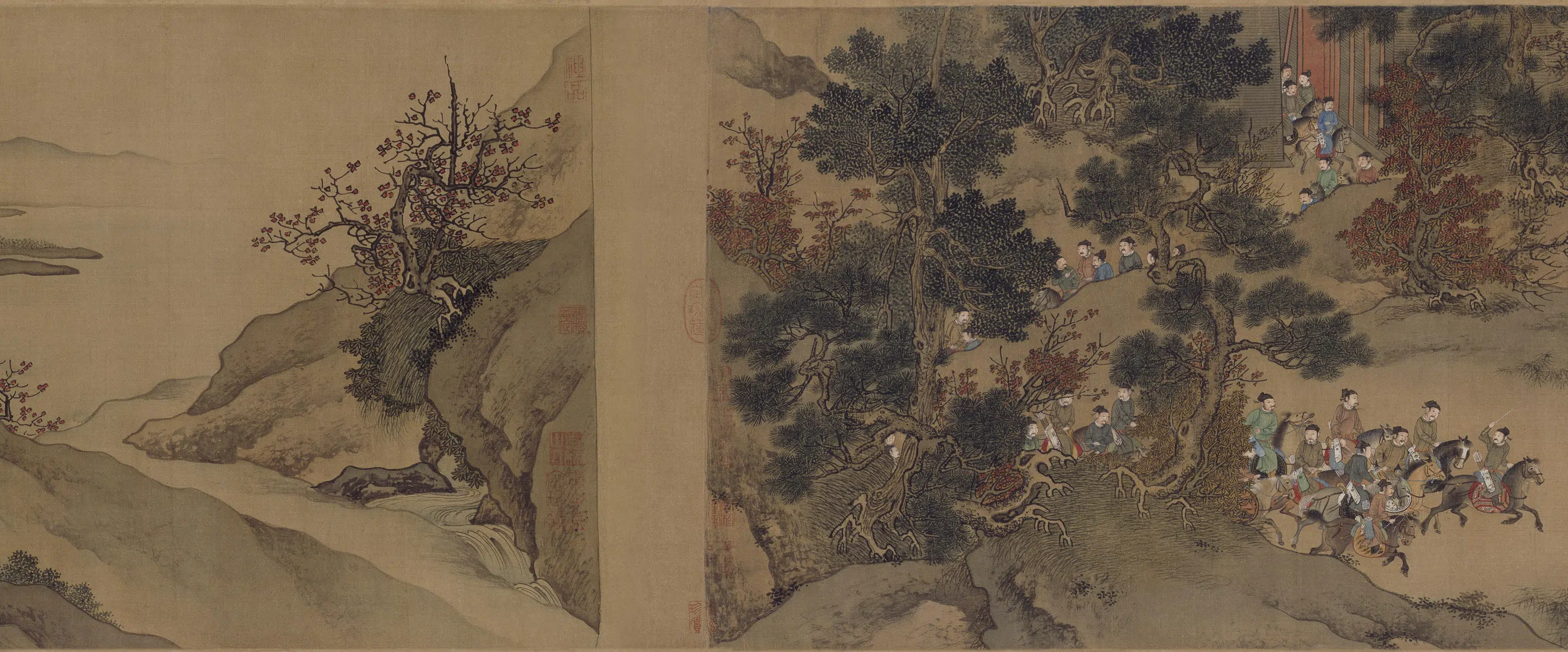 明朝【仇英】《临萧照高宗瑞应图卷》 第2张 明朝【仇英】《临萧照高宗瑞应图卷》 第2张