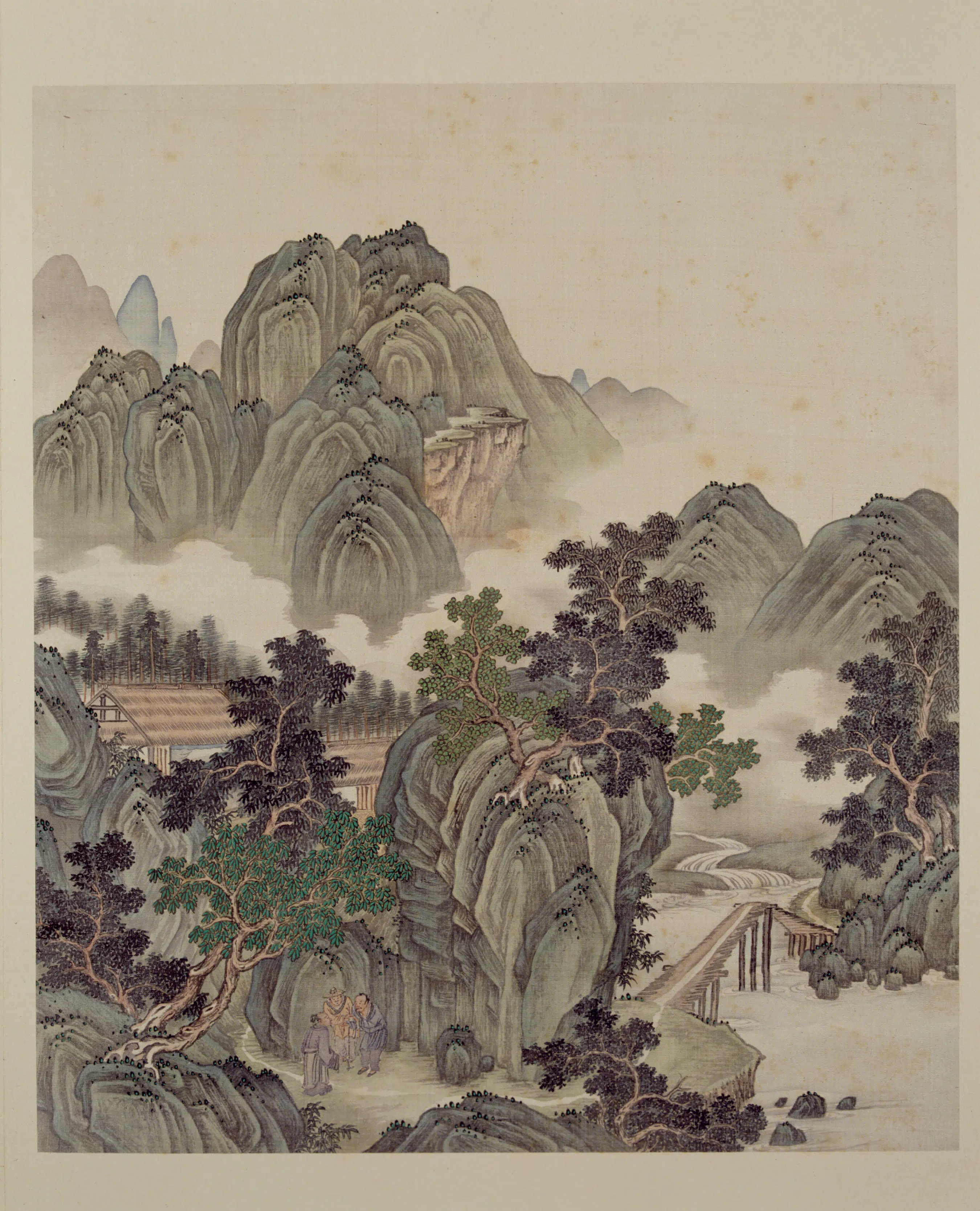 清代【张雨森】《山静日长图册（11开）》 第7张