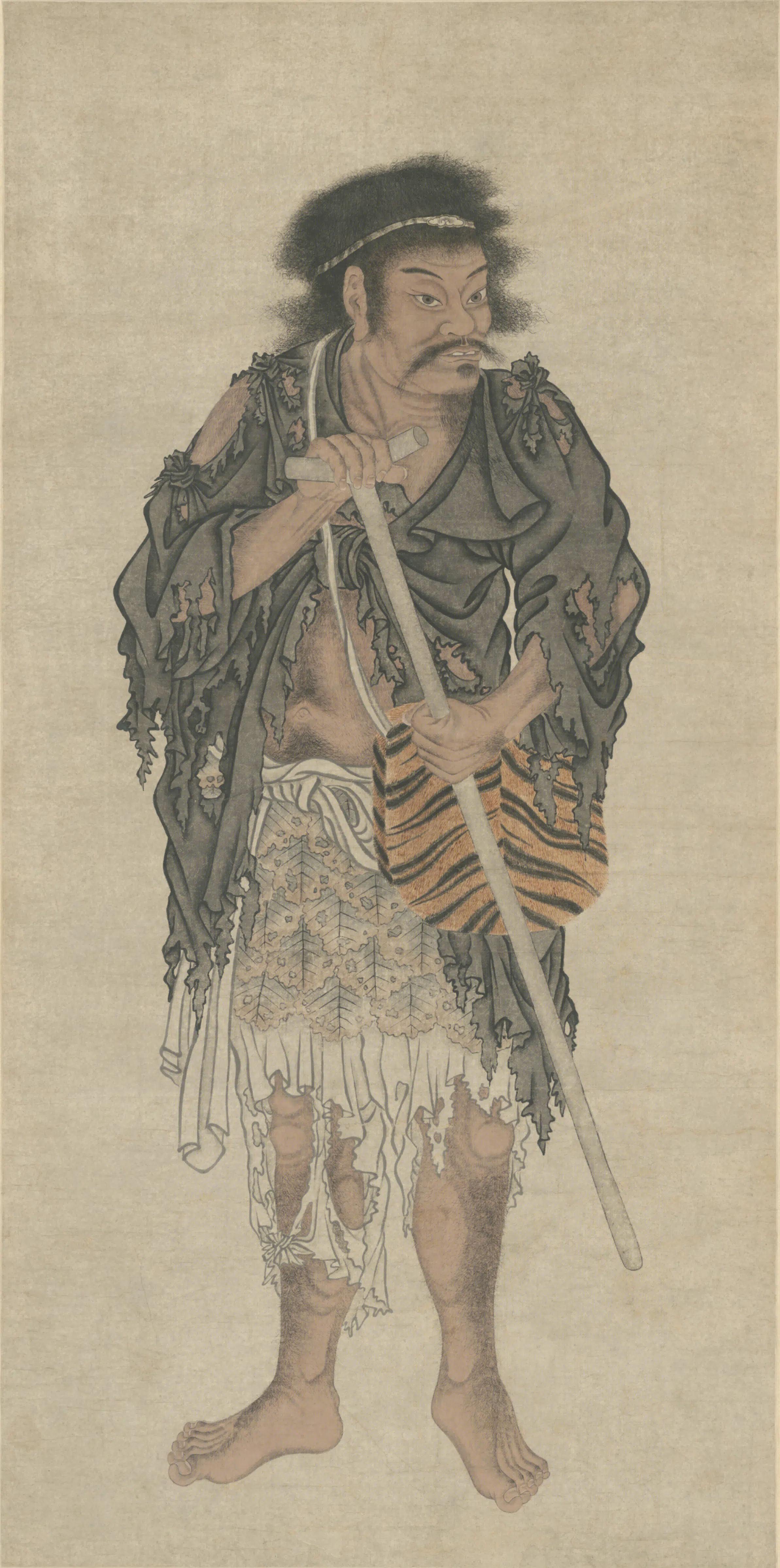清代【清人】《李拐仙像图轴》 第1张 清代【清人】《李拐仙像图轴》 第1张