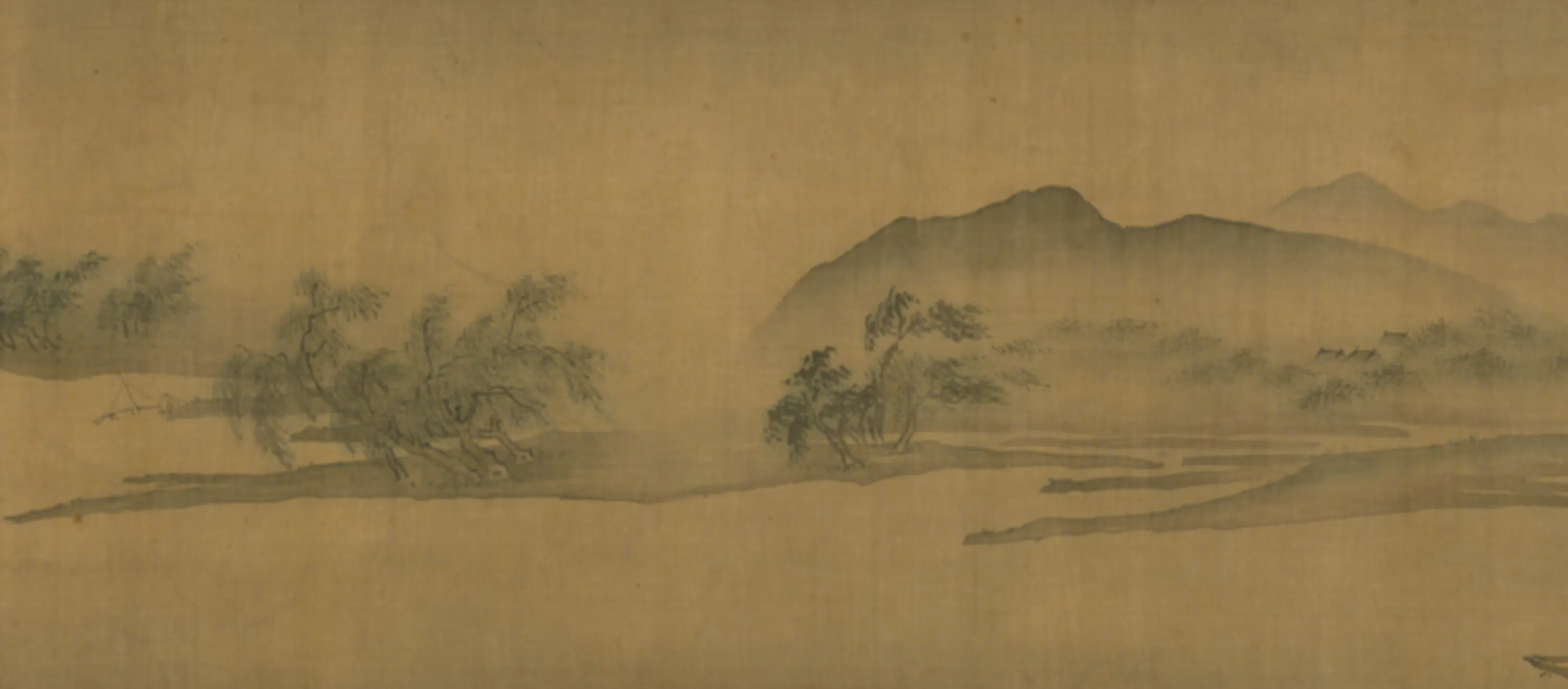 明朝【明山】《画山水图卷》 第7张