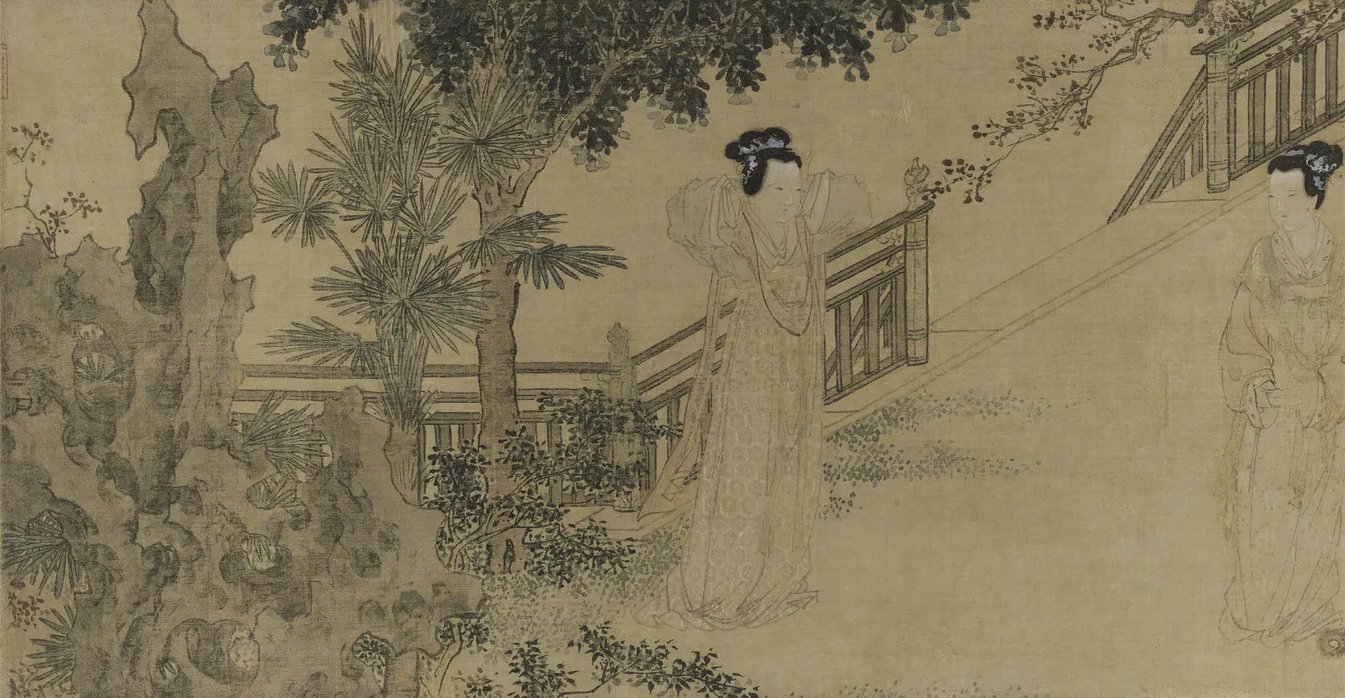 明朝【杜堇】《仕女图卷》 第4张 明朝【杜堇】《仕女图卷》 第4张