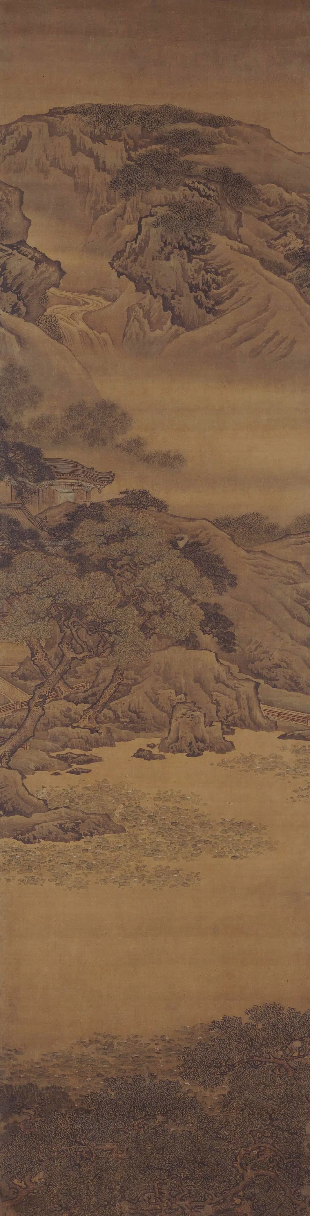 清代【袁耀】《九成宫通景屏》 第12张 清代【袁耀】《九成宫通景屏》 第12张