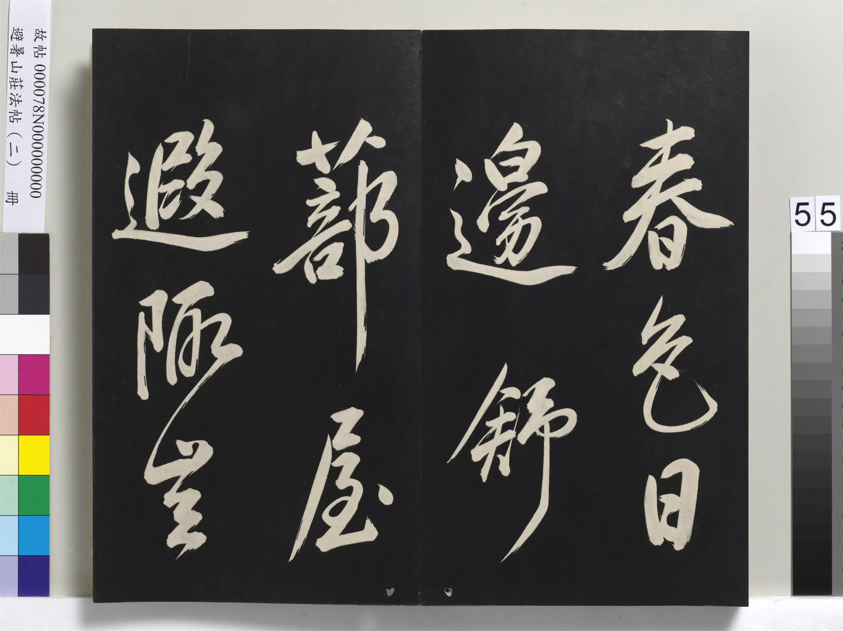 清代【爱新觉罗玄烨-康熙】《避暑山庄法帖（二）册》 第51张
