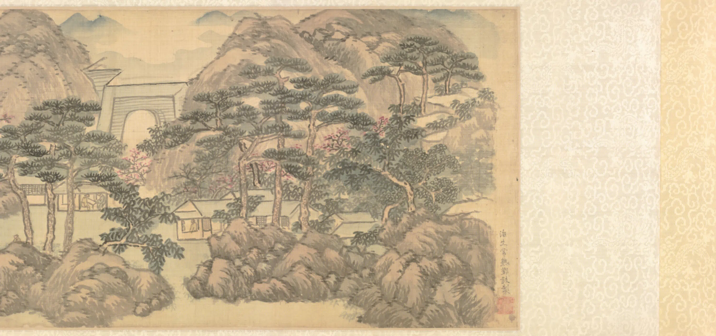 明朝【邓韨】《归汾图卷》 第5张 明朝【邓韨】《归汾图卷》 第5张