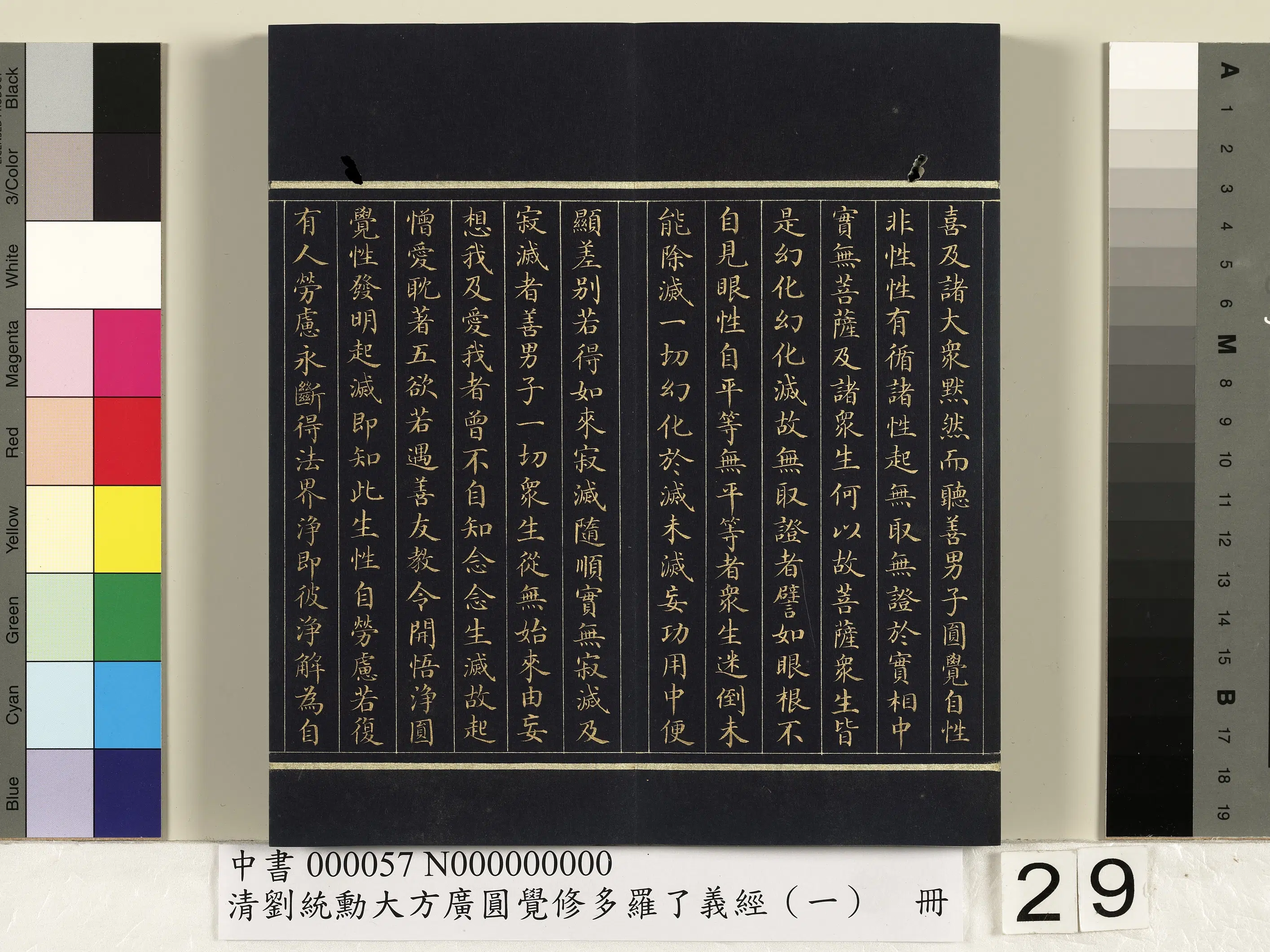 清代【刘统勋】《大方广圆觉修多罗了义经（一）册》 第22张