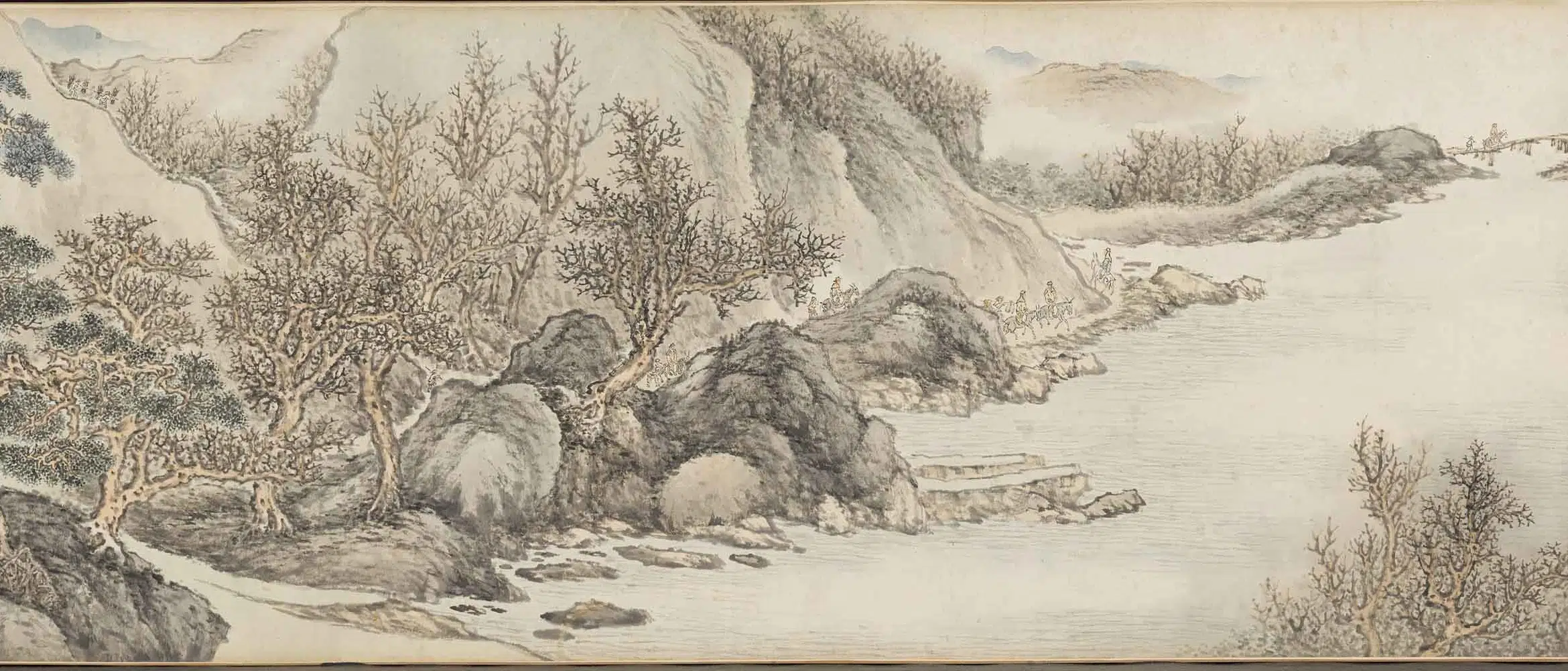 明朝【蒋蔼】《云山变幻图卷》 第10张