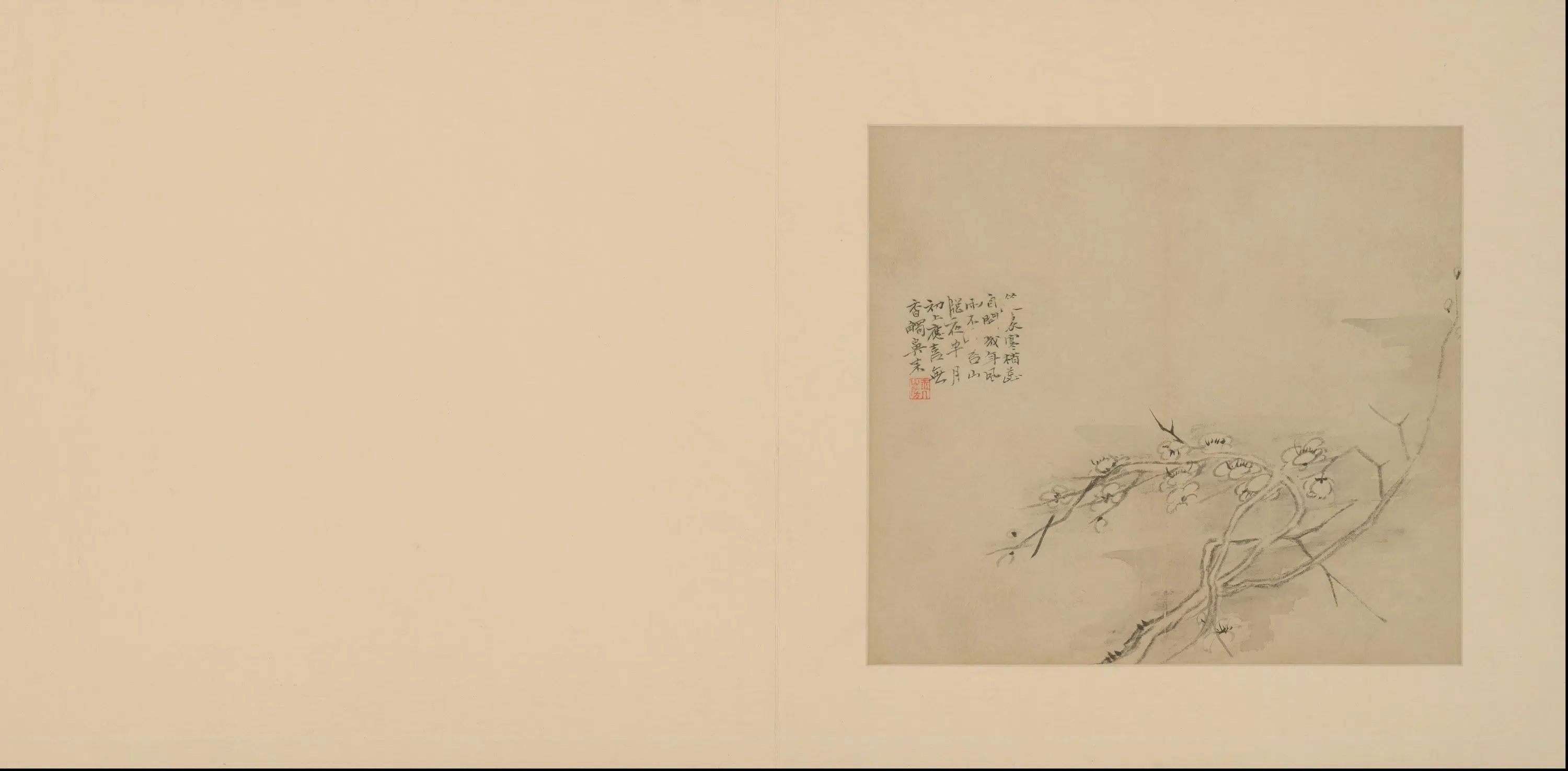 清代【陈撰】《花卉册》 第11张
