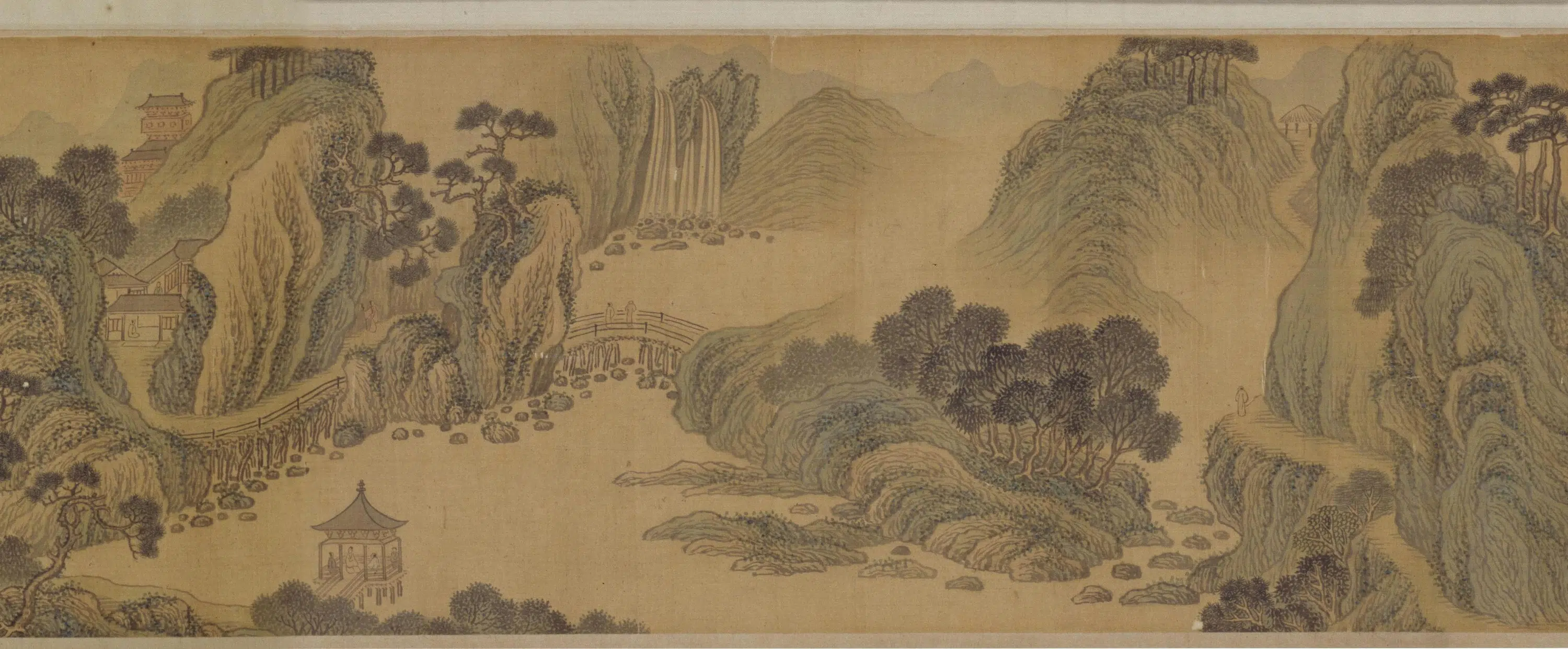 明朝【宋懋晋】《千岩万壑图卷》 第9张