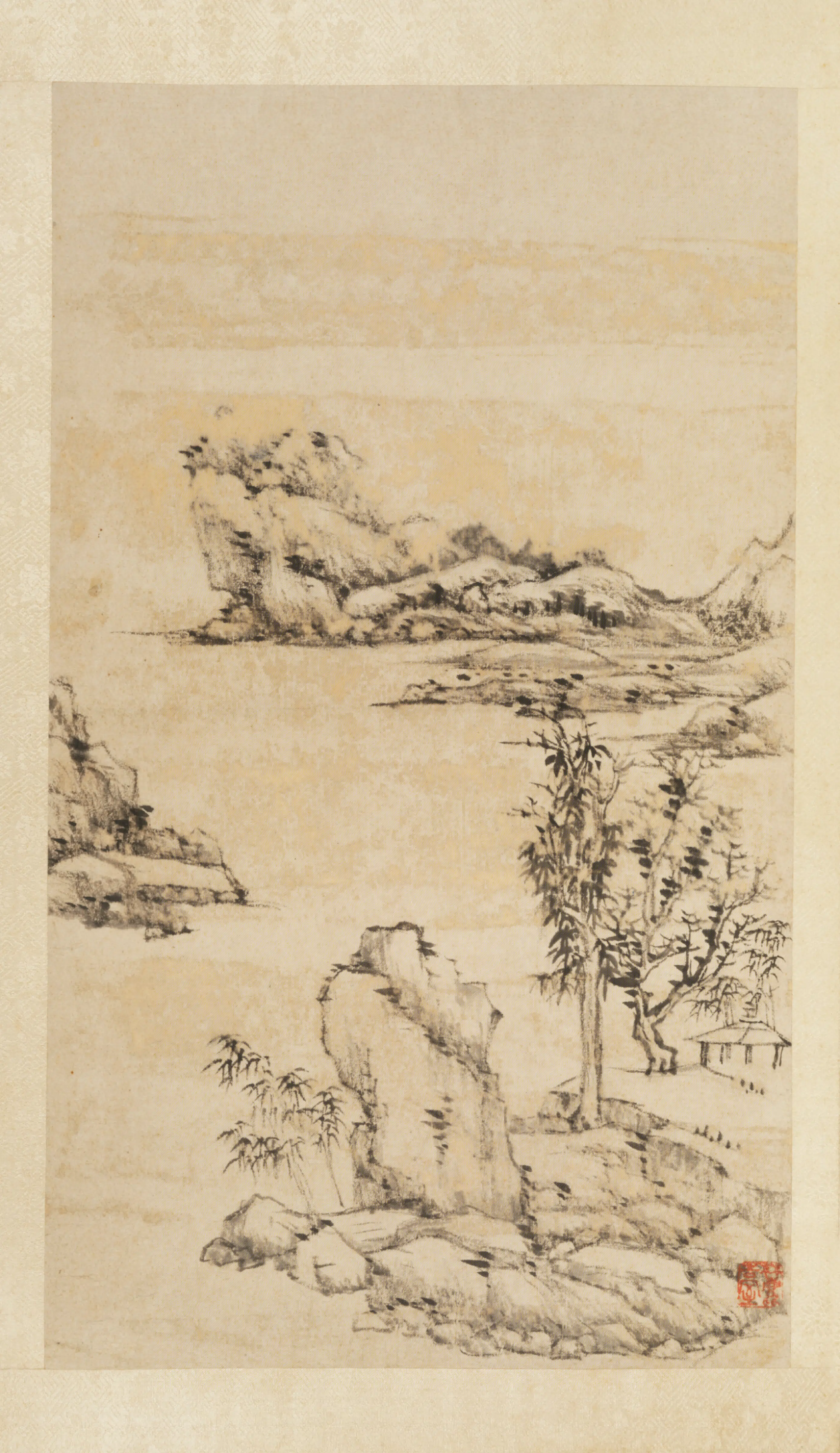 清代【王原祁】《山水册-1(12开)》 第3张 清代【王原祁】《山水册-1(12开)》 第3张