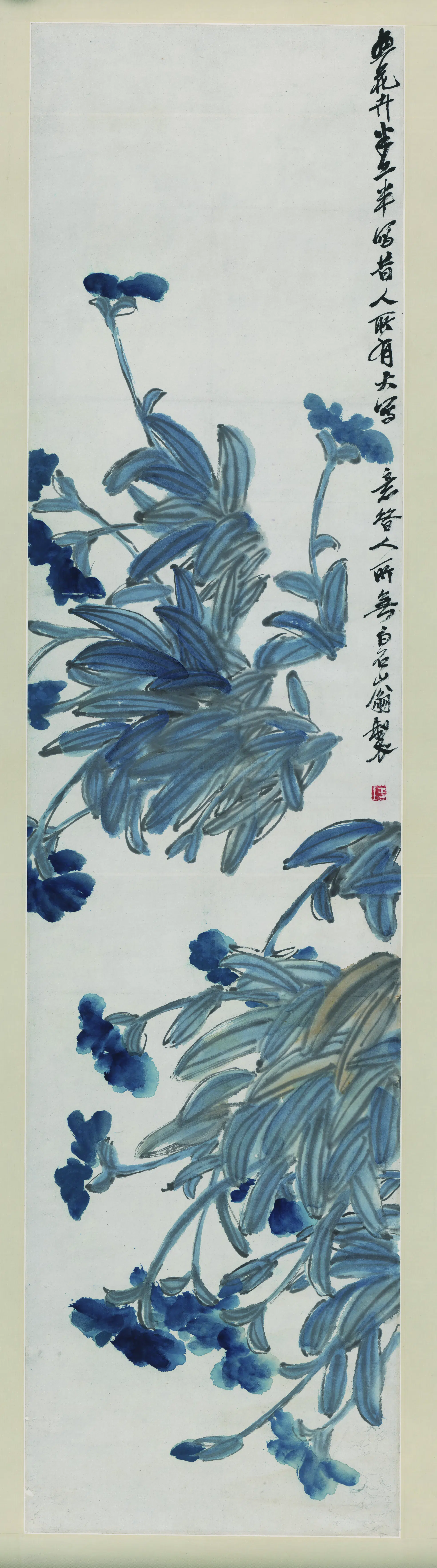 近现代【齐白石】《兰图》