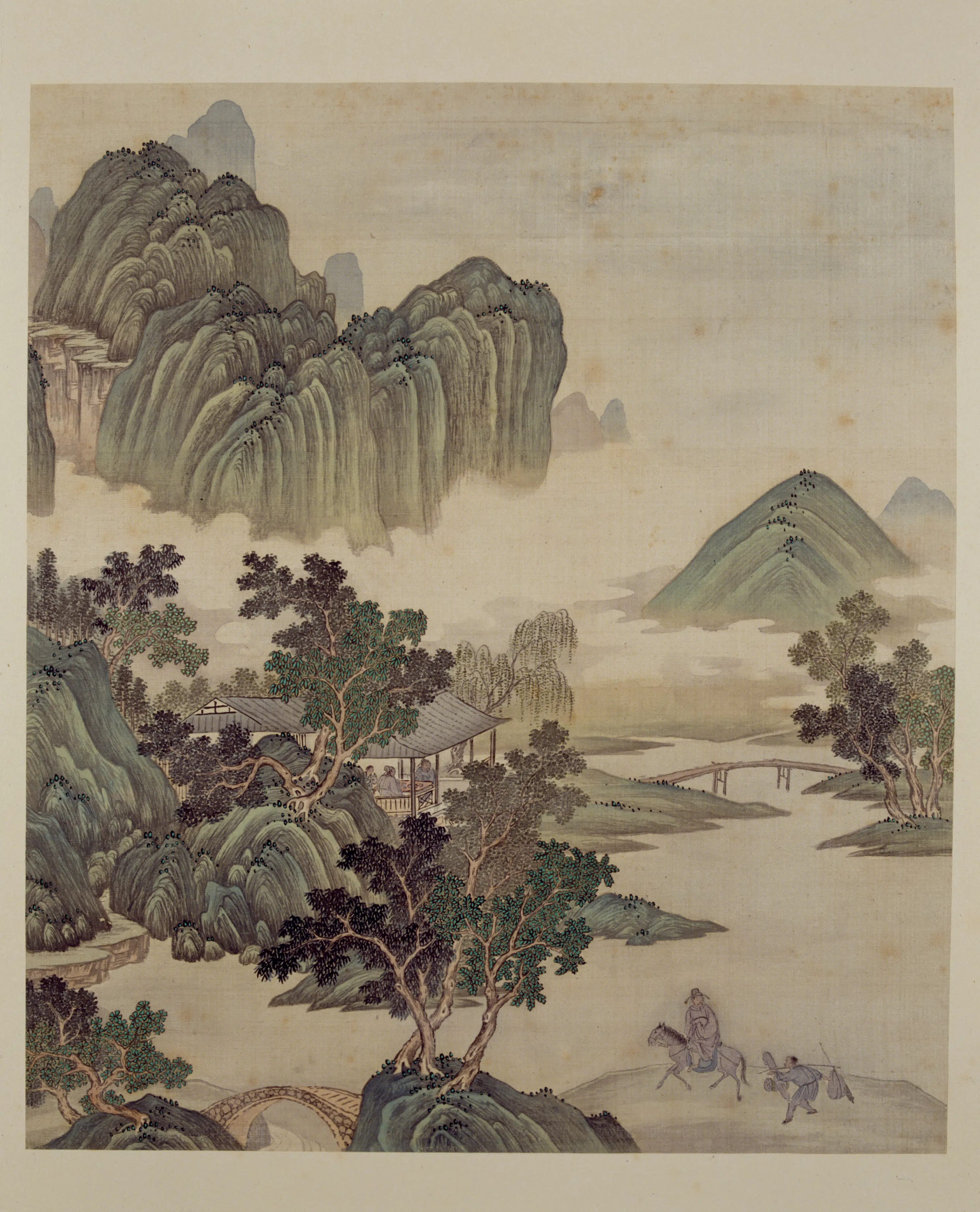 清代【张雨森】《山静日长图册（11开）》 第10张