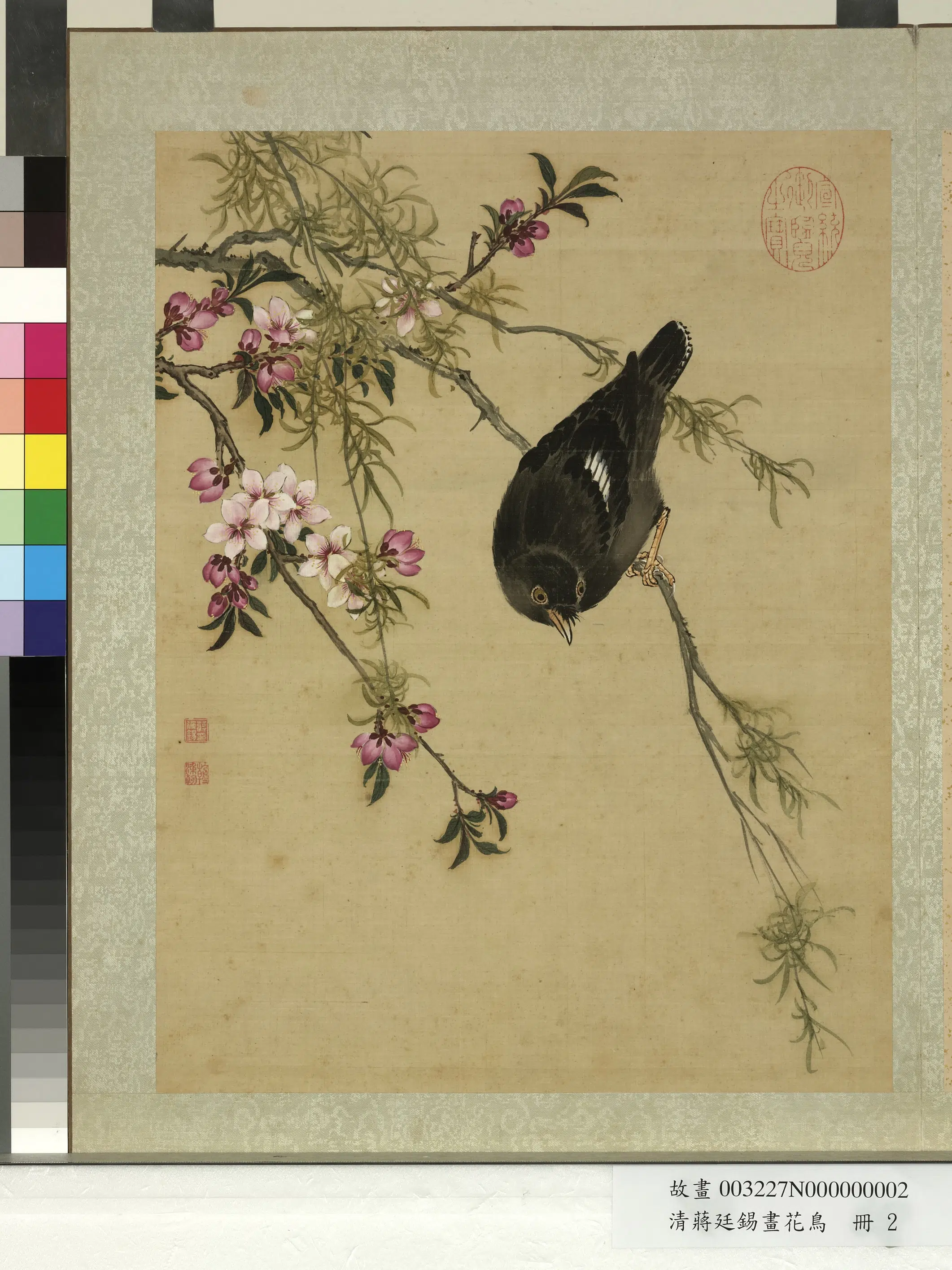 清代【蒋廷锡】《画花鸟册-1》 第2张